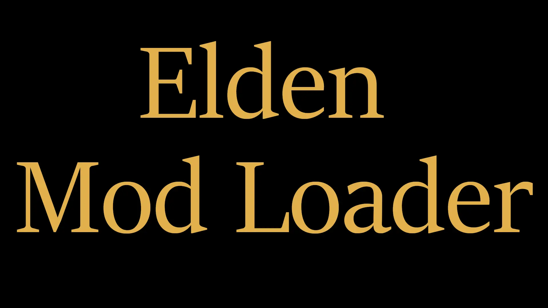 Elden Mod Loader mod for Elden Ring