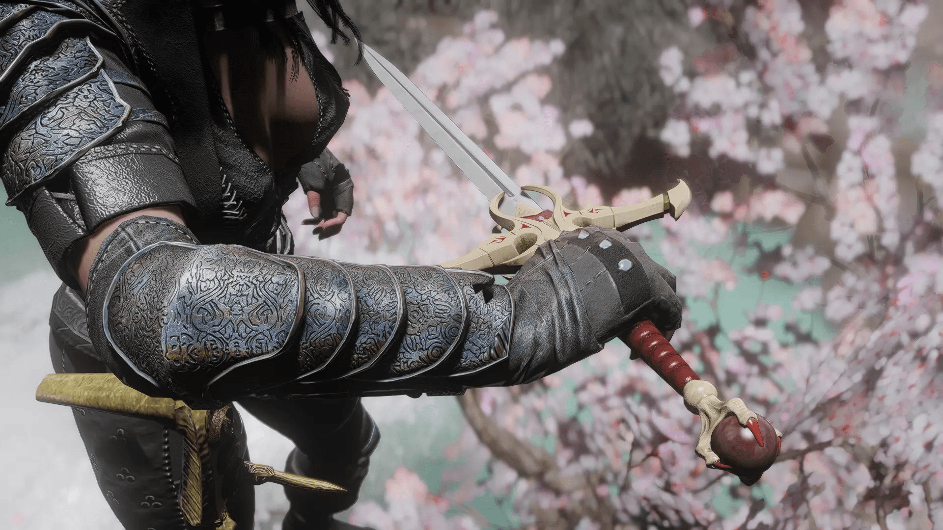 Excalibur one-handed sword mod for The Elder Scrolls V: Skyrim Special Edition