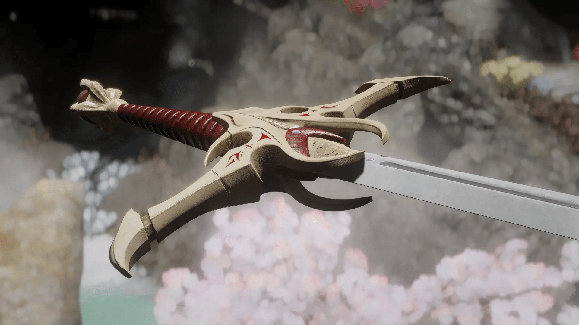 Excalibur one-handed sword mod for The Elder Scrolls V: Skyrim Special Edition