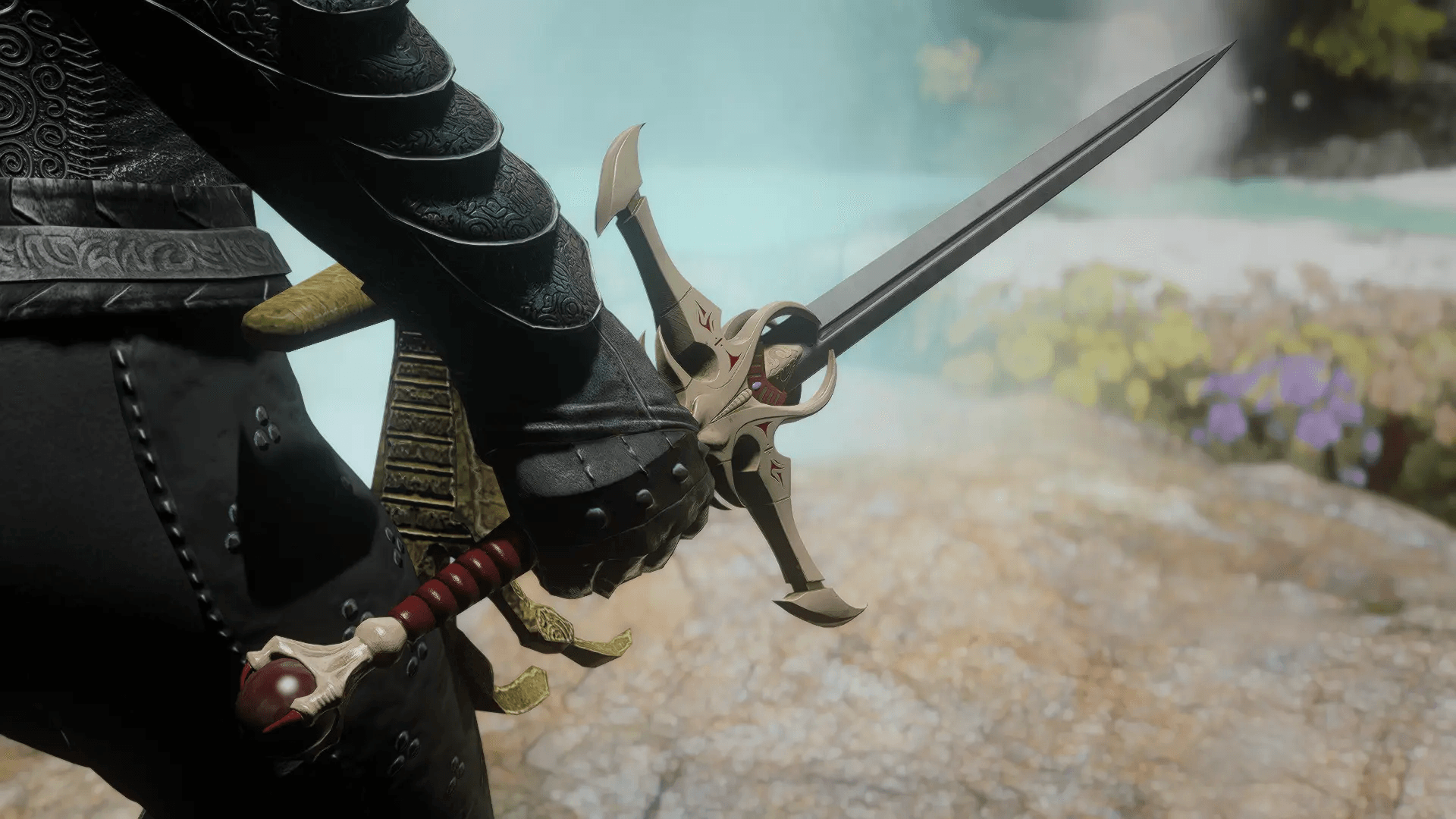 Excalibur one-handed sword mod for The Elder Scrolls V: Skyrim Special Edition