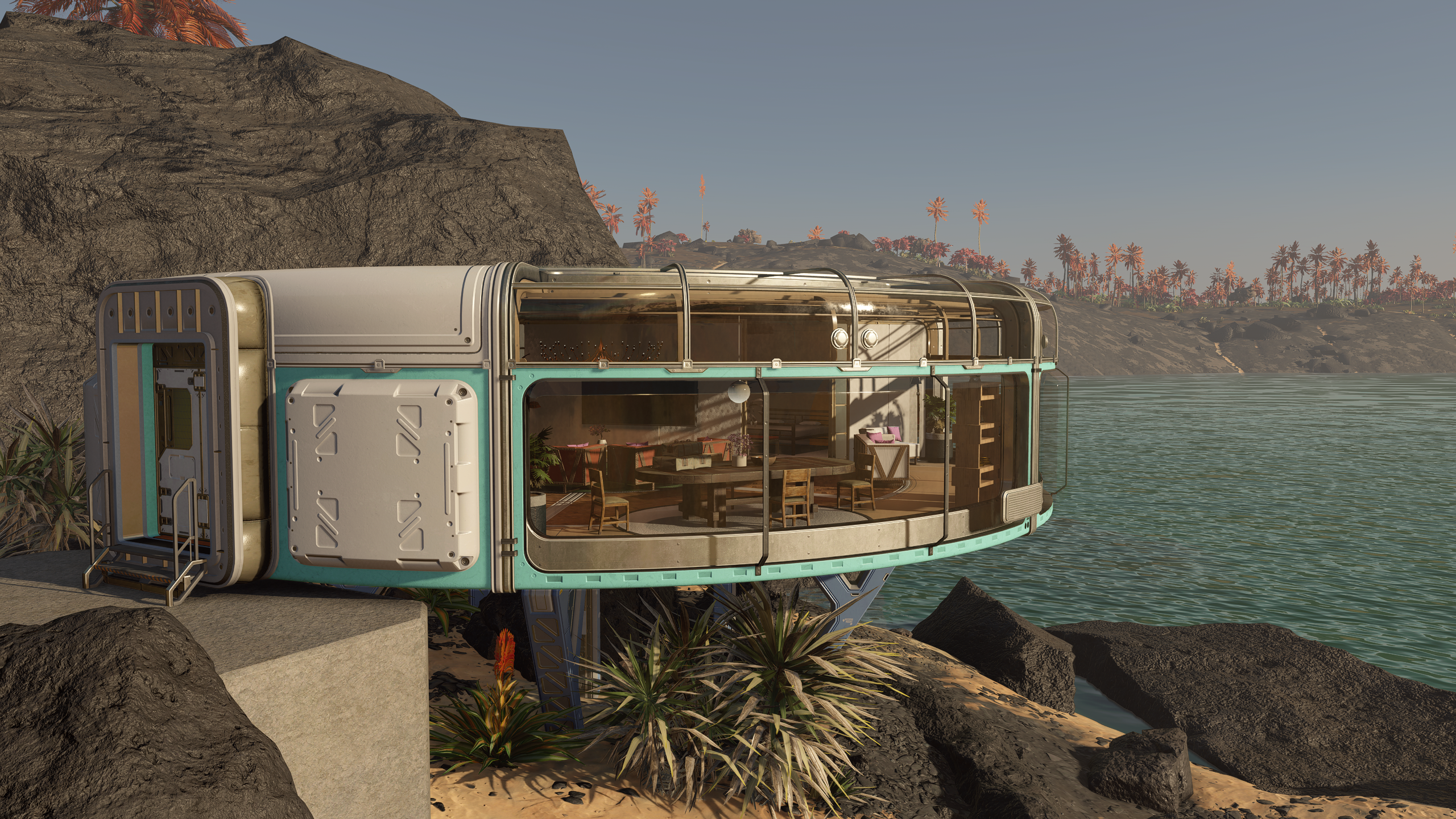 Paradiso Cabin - A Player Home mod for Starfield