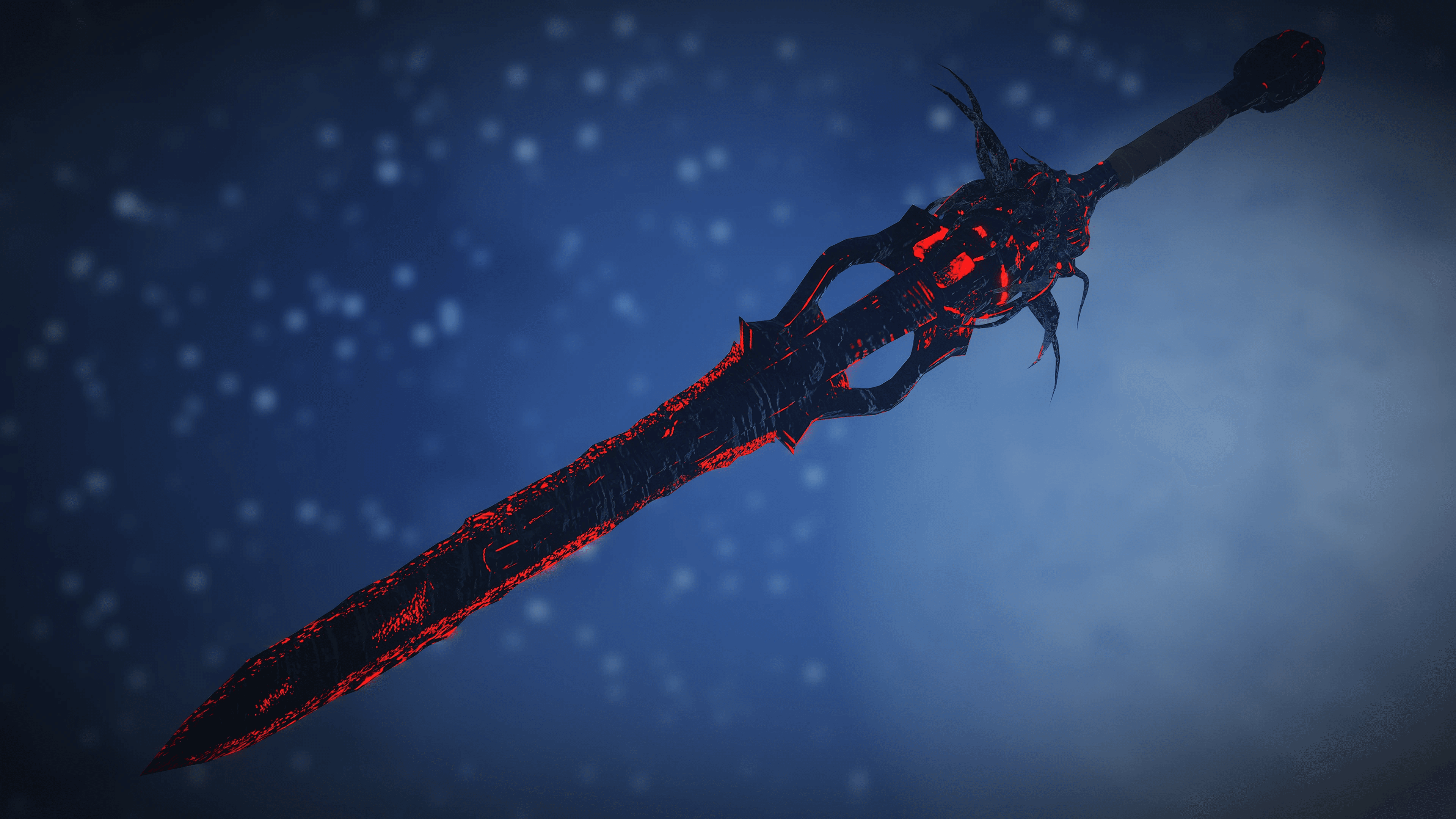 Fire Scorch Shadow Great sword mod for The Elder Scrolls V: Skyrim Special Edition