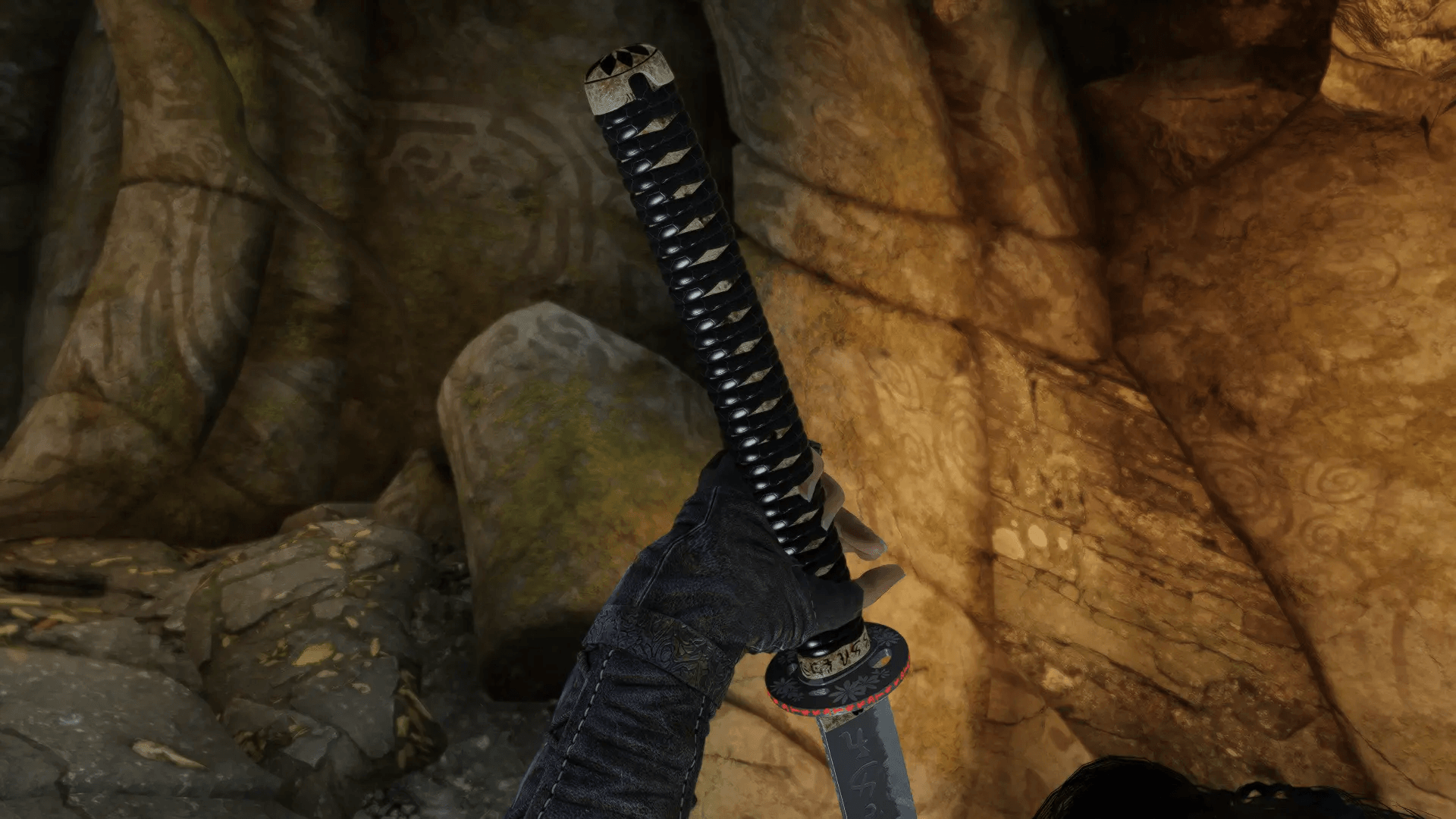 Flowering Katana mod for The Elder Scrolls V: Skyrim Special Edition