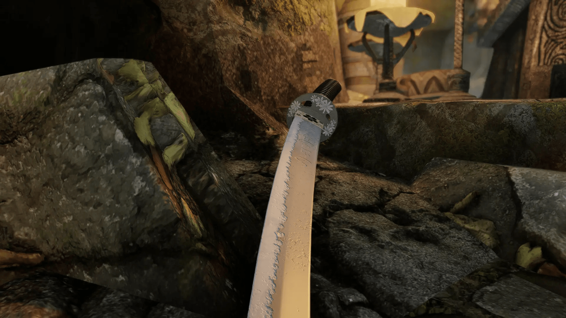 Flowering Katana mod for The Elder Scrolls V: Skyrim Special Edition