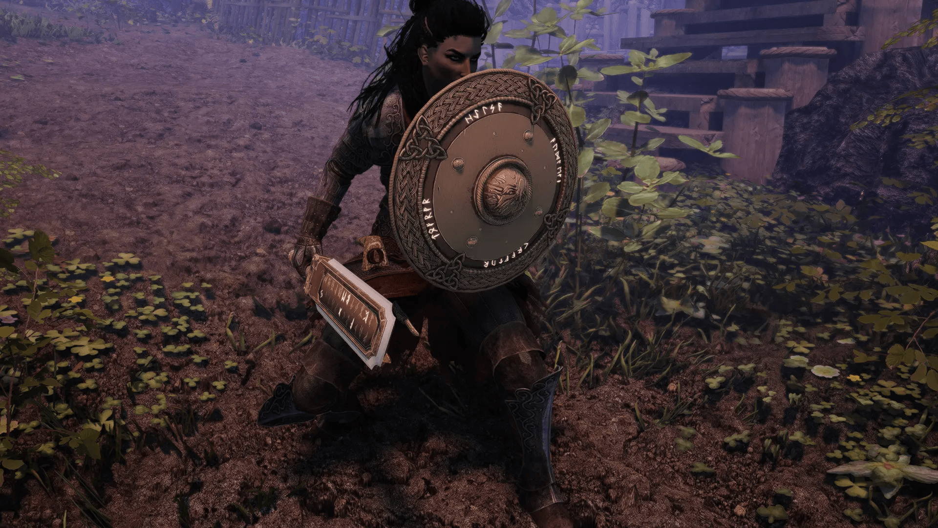 Grave Message (Sword and Shield) mod for The Elder Scrolls V: Skyrim Special Edition