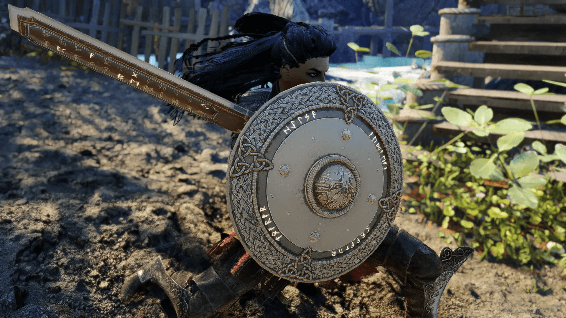 Grave Message (Sword and Shield) mod for The Elder Scrolls V: Skyrim Special Edition