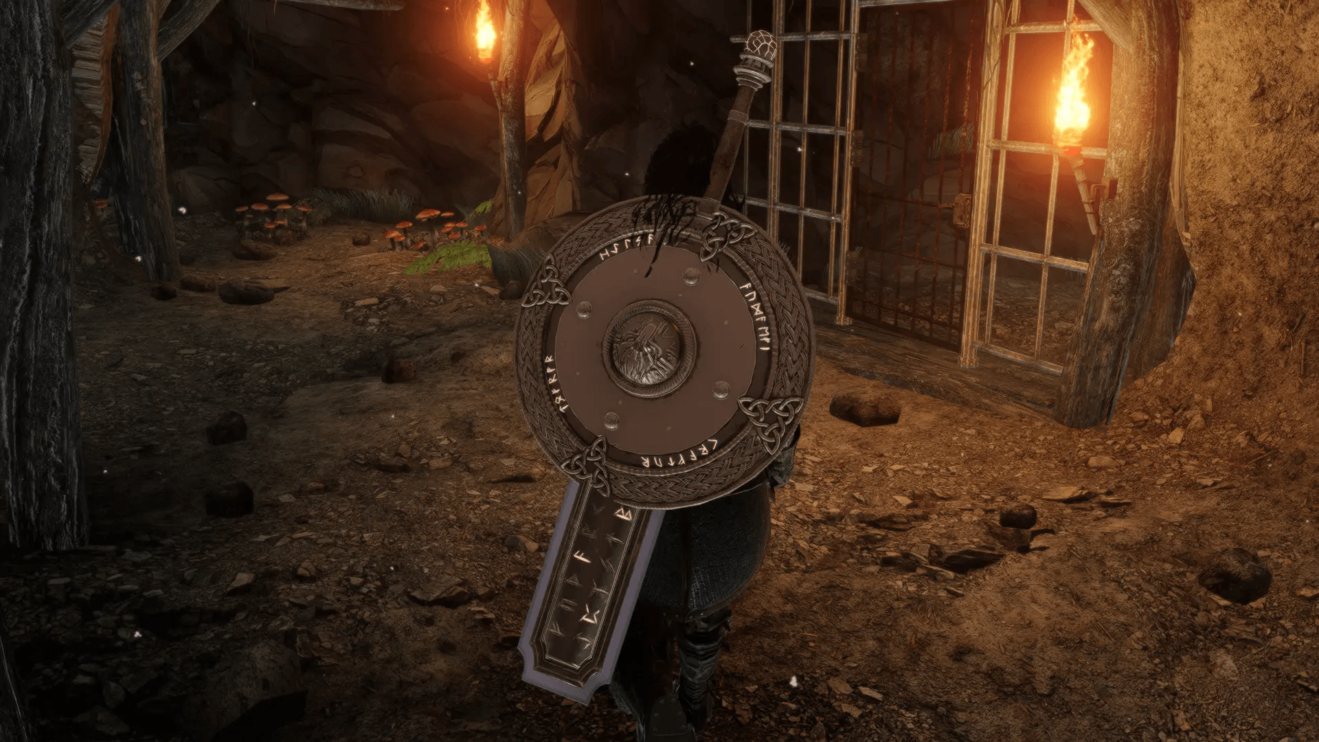 Grave Message (Sword and Shield) mod for The Elder Scrolls V: Skyrim Special Edition