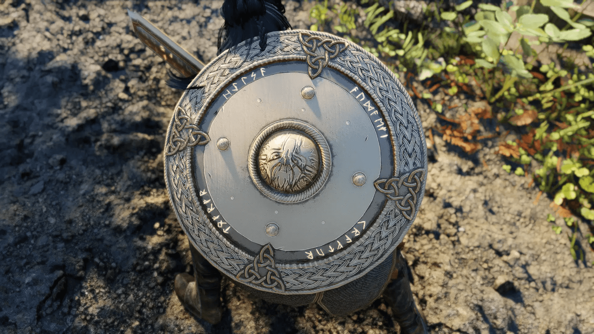 Grave Message (Sword and Shield) mod for The Elder Scrolls V: Skyrim Special Edition