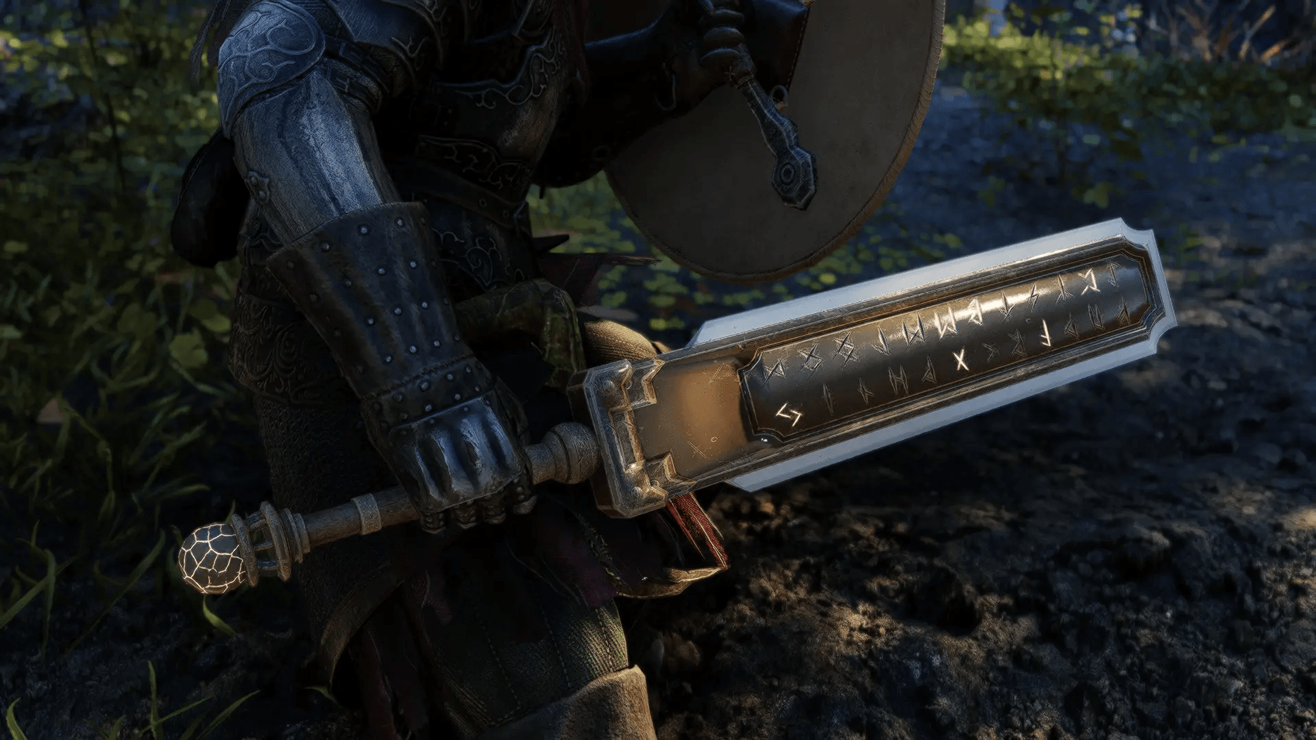 Grave Message (Sword and Shield) mod for The Elder Scrolls V: Skyrim Special Edition