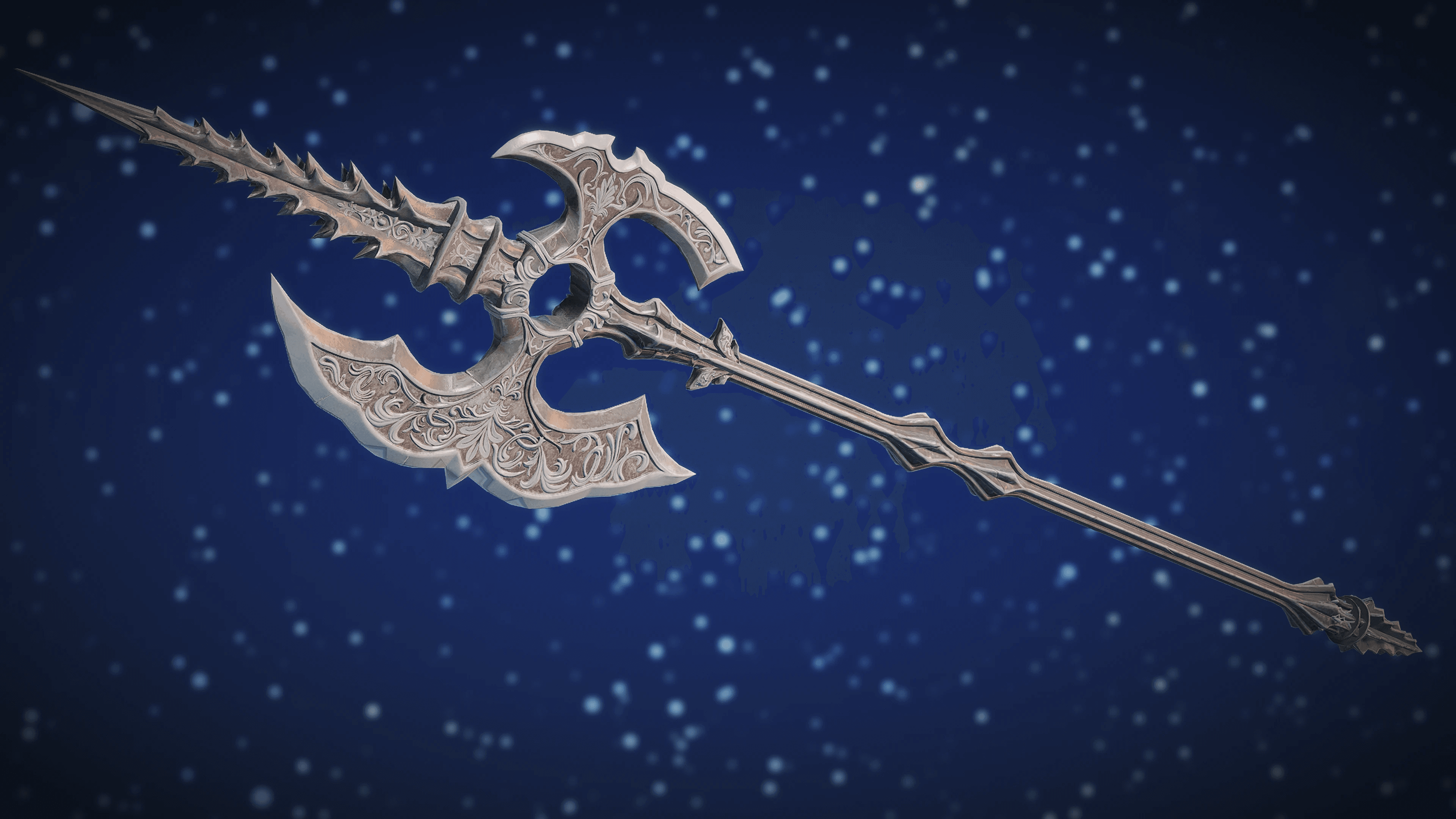 Halberd of Dead Silence mod for The Elder Scrolls V: Skyrim Special Edition
