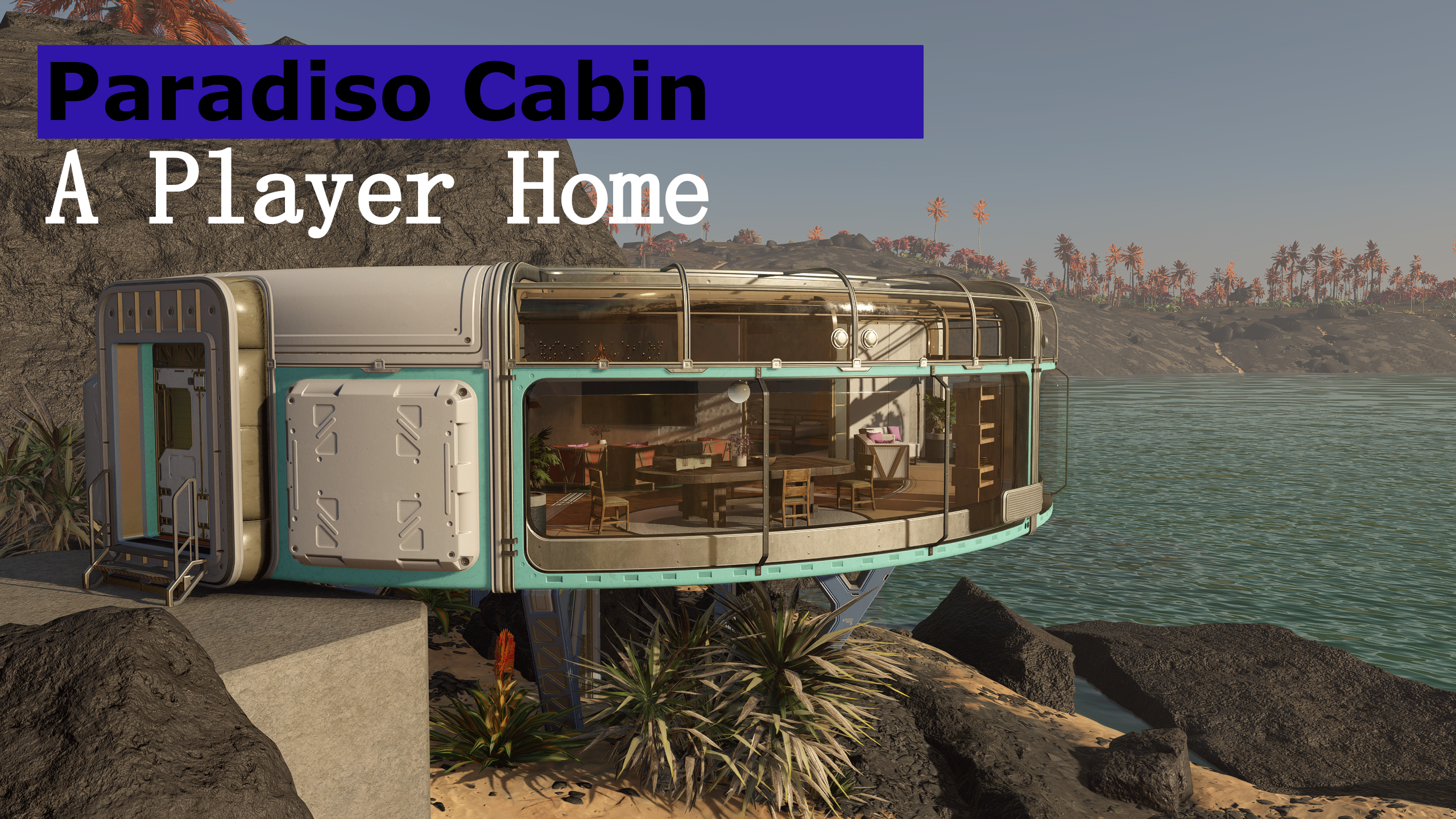 Paradiso Cabin - A Player Home mod for Starfield