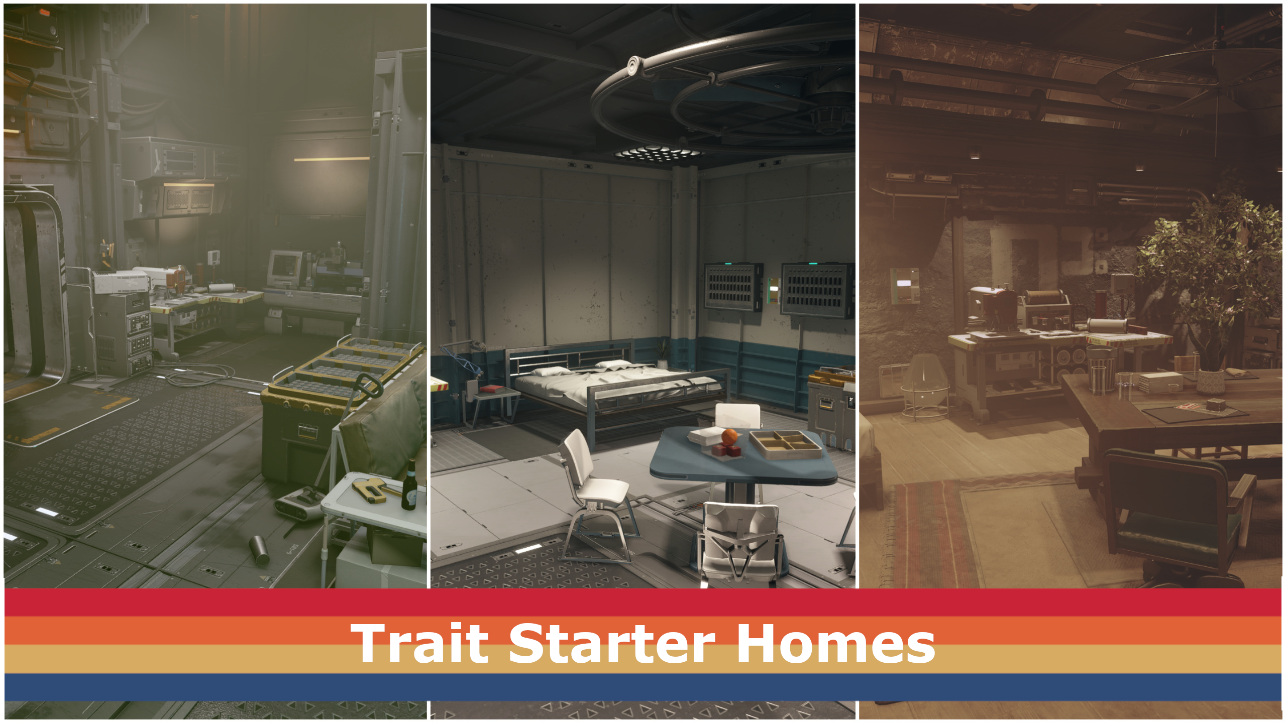 Trait Starter Homes mod for Starfield