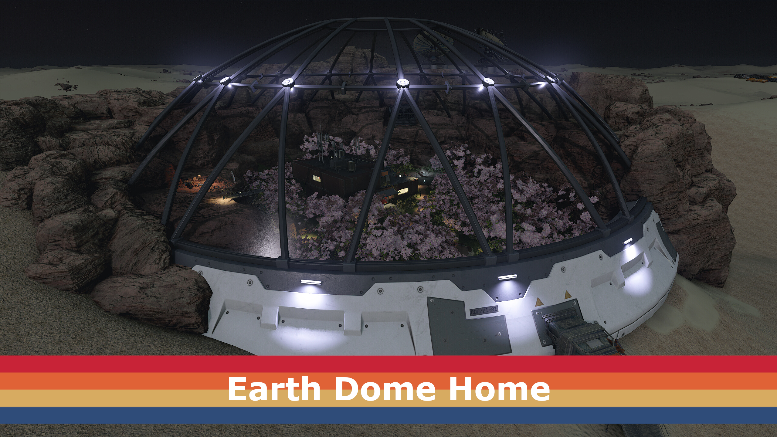 Earth Dome Home mod for Starfield