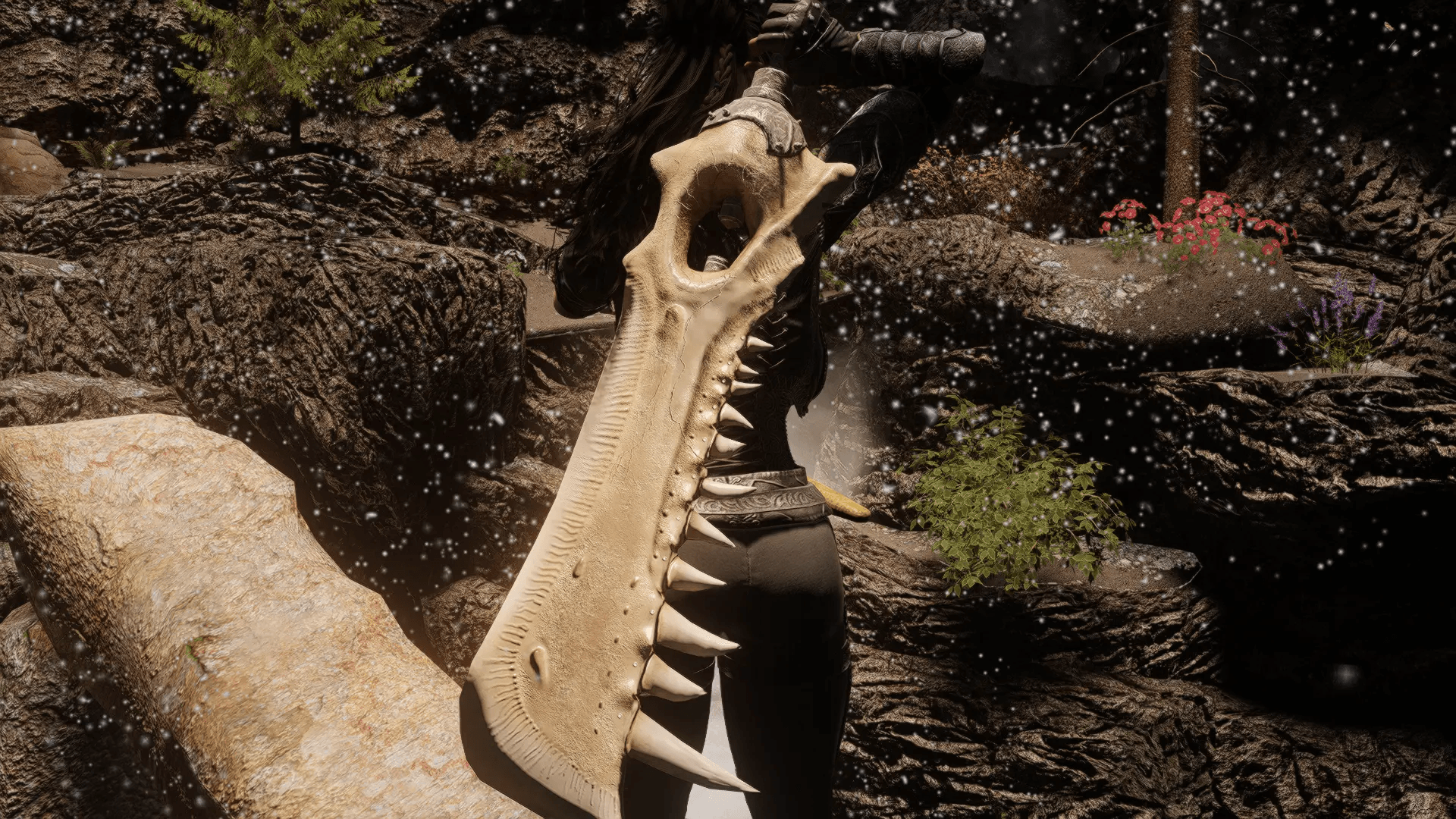Jawblade Greatsword mod for The Elder Scrolls V: Skyrim Special Edition