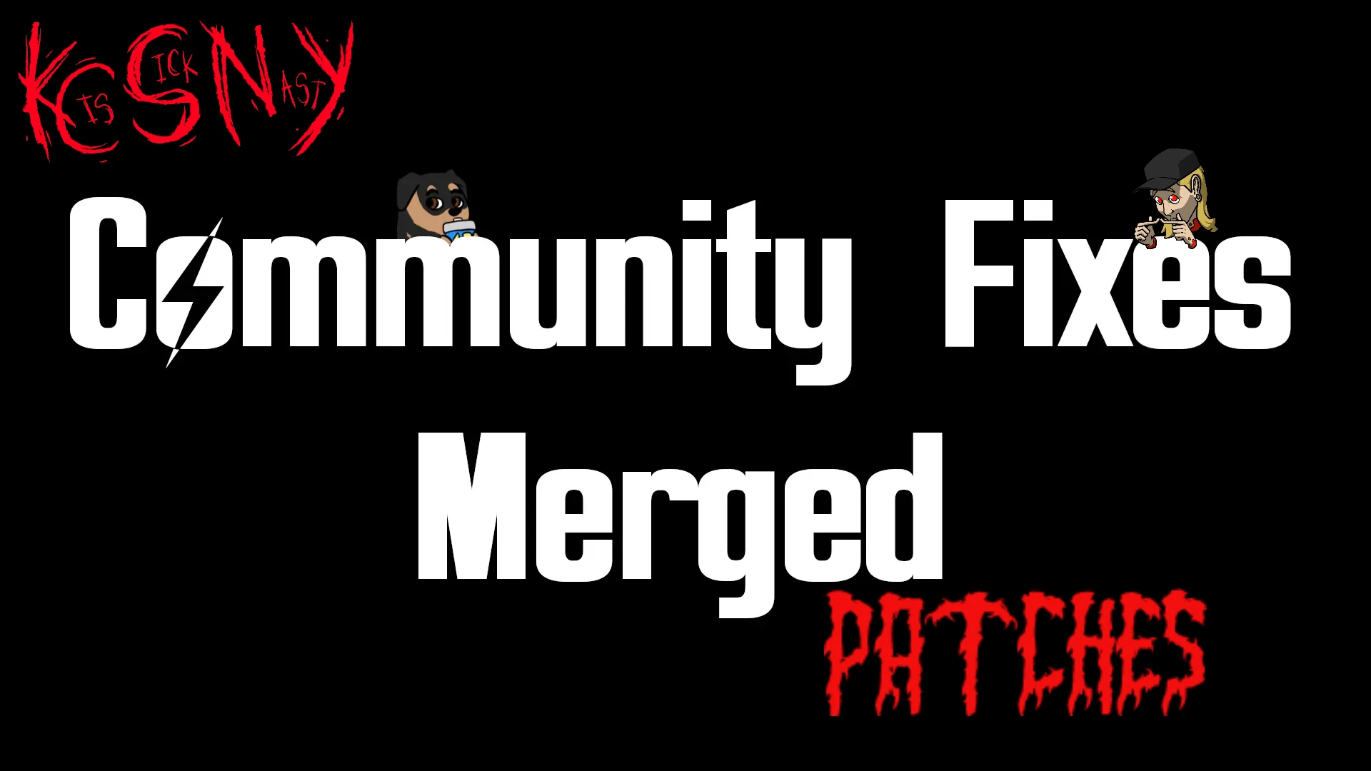 KC's Community Fixes Merged Patches mod for Fallout 4