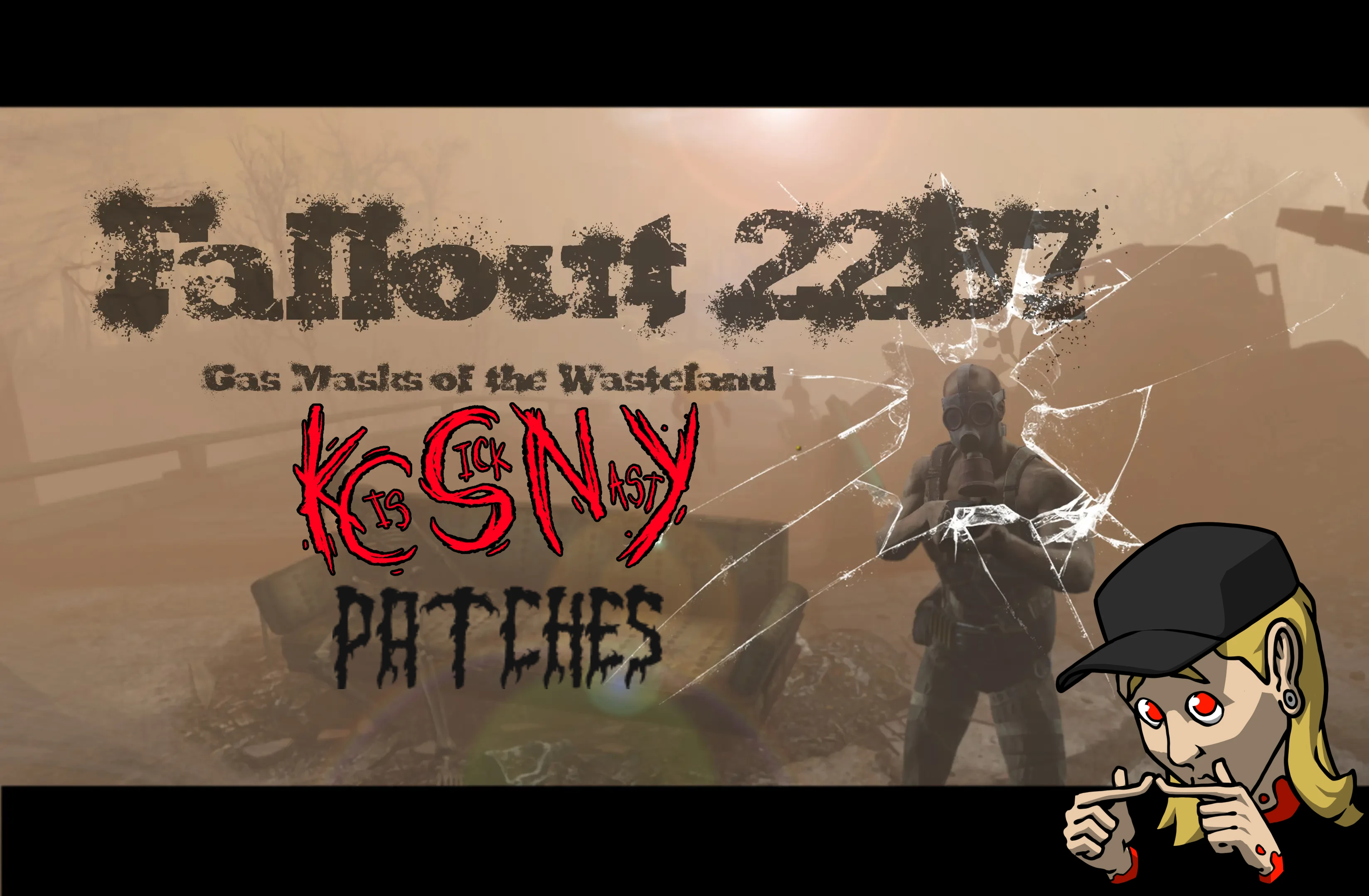 KC's Gas Masks of the Wasteland Patches mod for Fallout 4