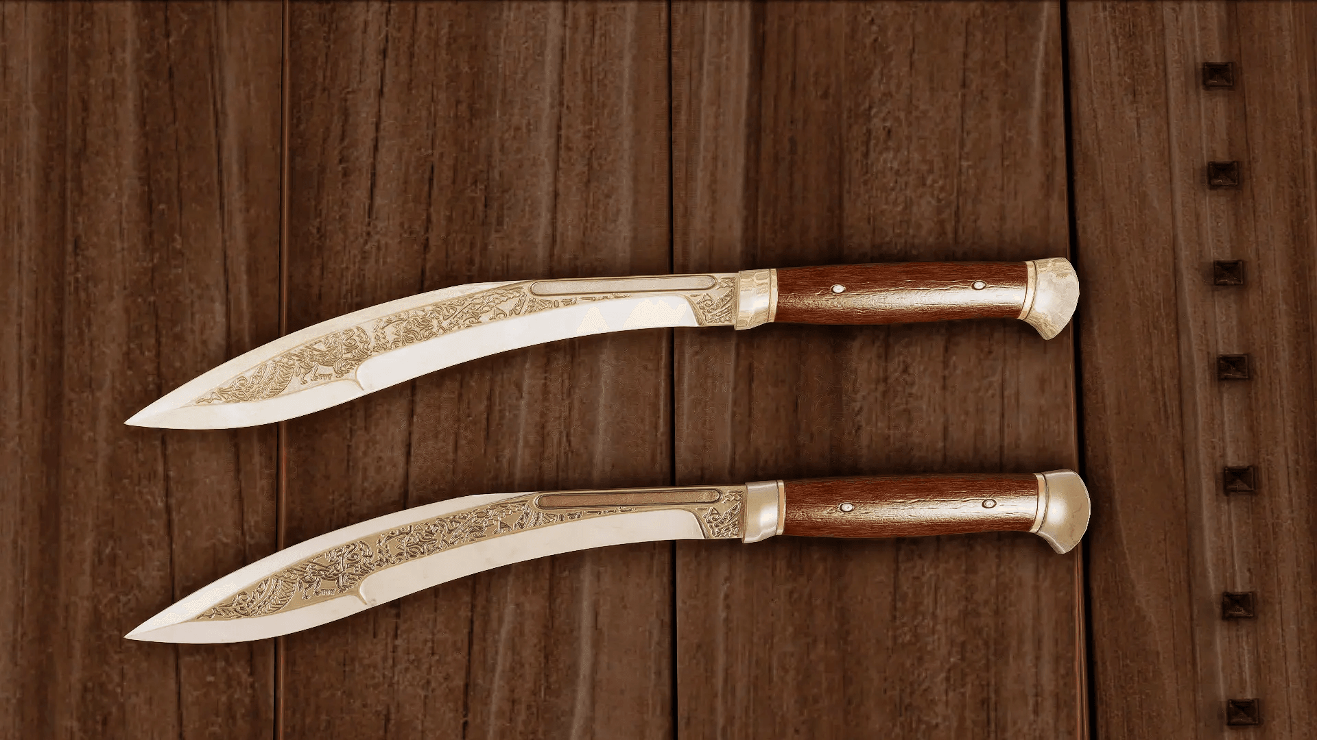 Kukri Knives mod for The Elder Scrolls V: Skyrim Special Edition