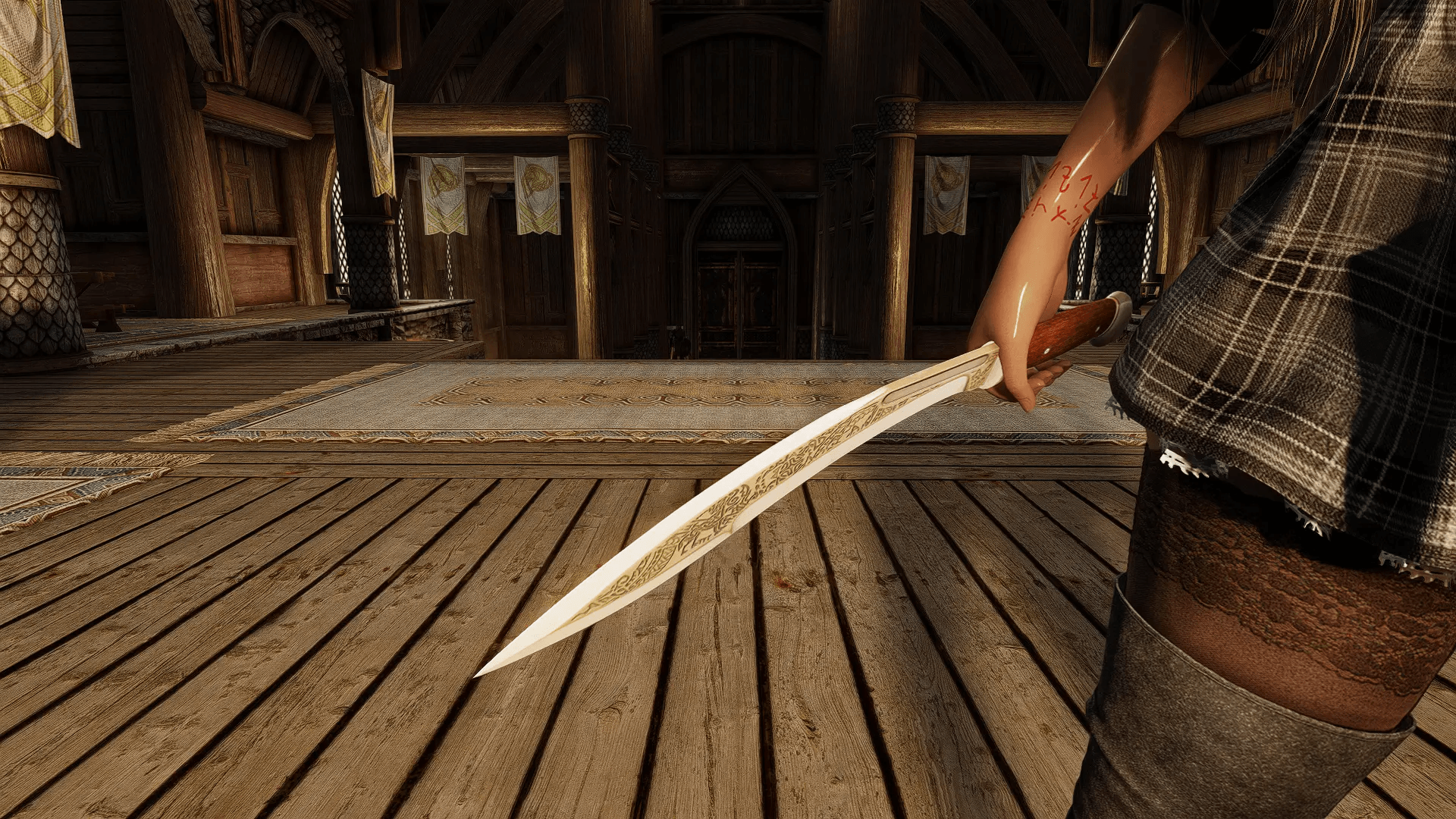 Kukri Knives mod for The Elder Scrolls V: Skyrim Special Edition