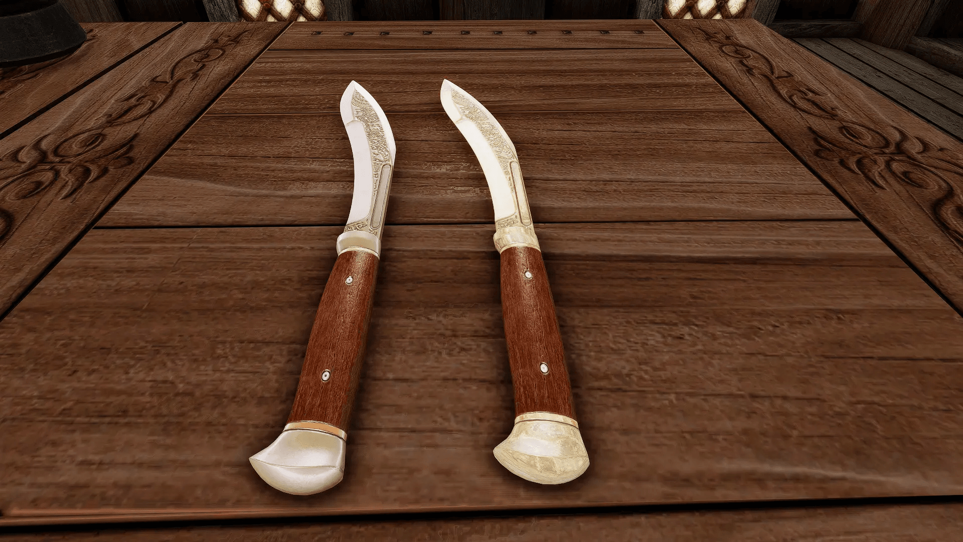 Kukri Knives_LE mod for Skyrim