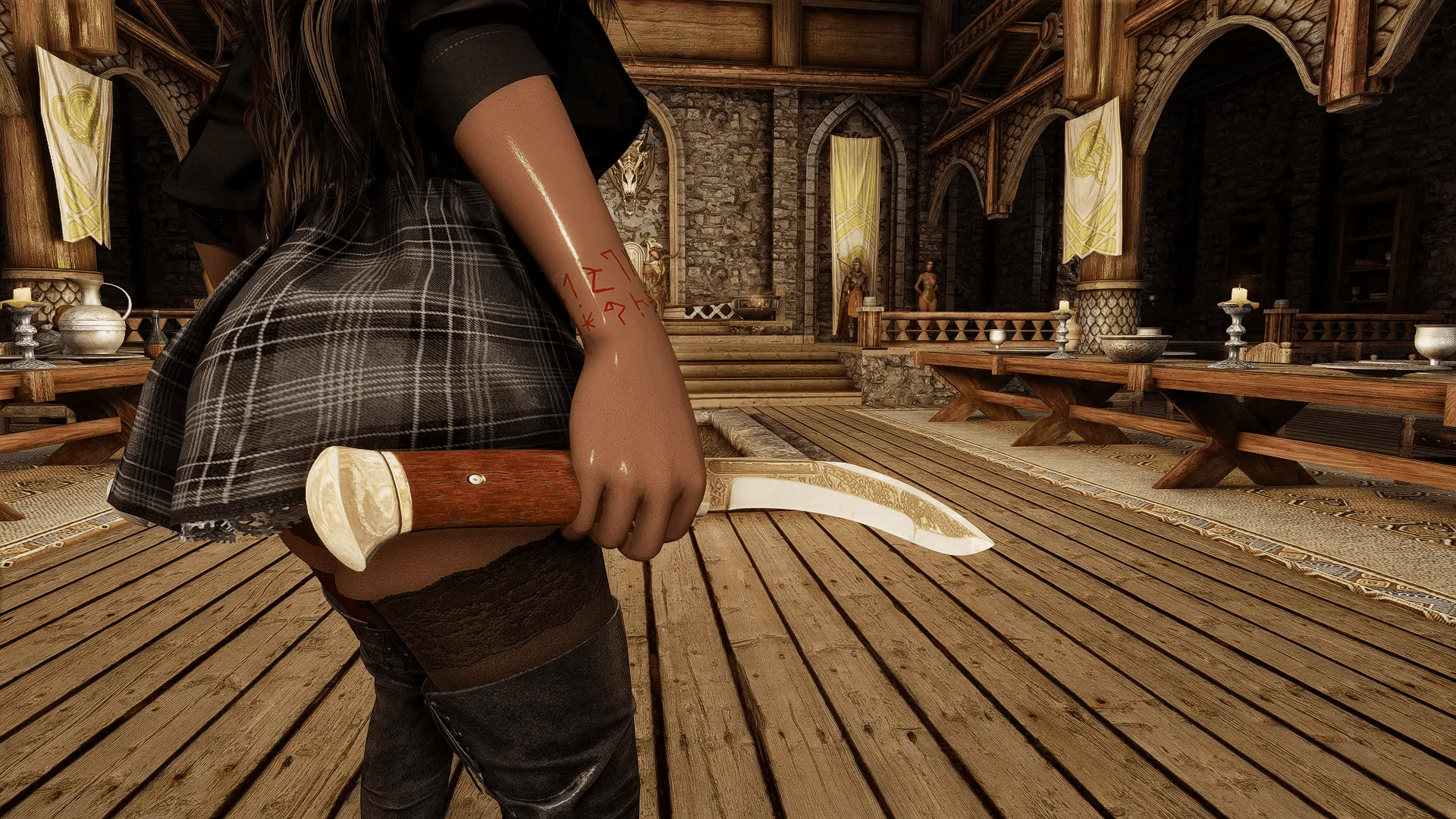 Kukri Knives_LE mod for Skyrim