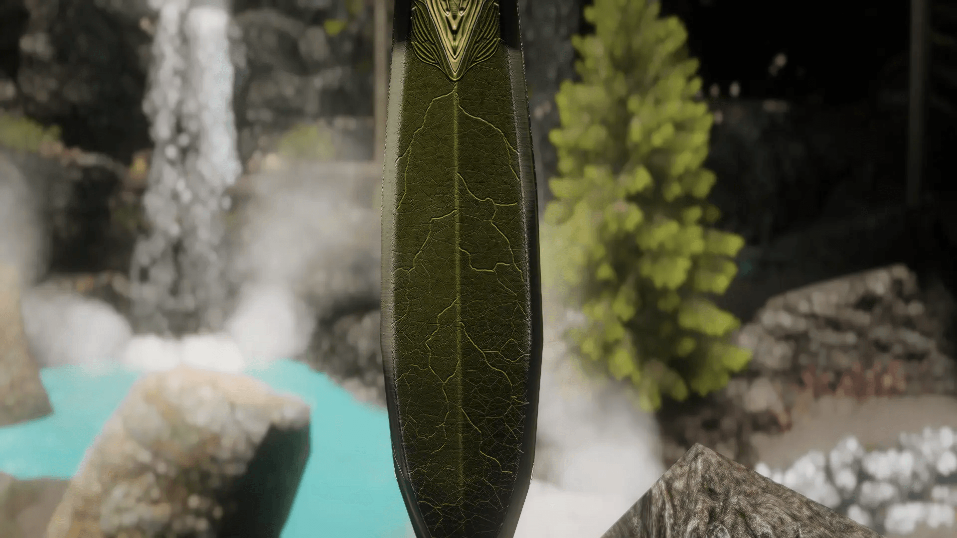 Leaf Dagger mod for The Elder Scrolls V: Skyrim Special Edition