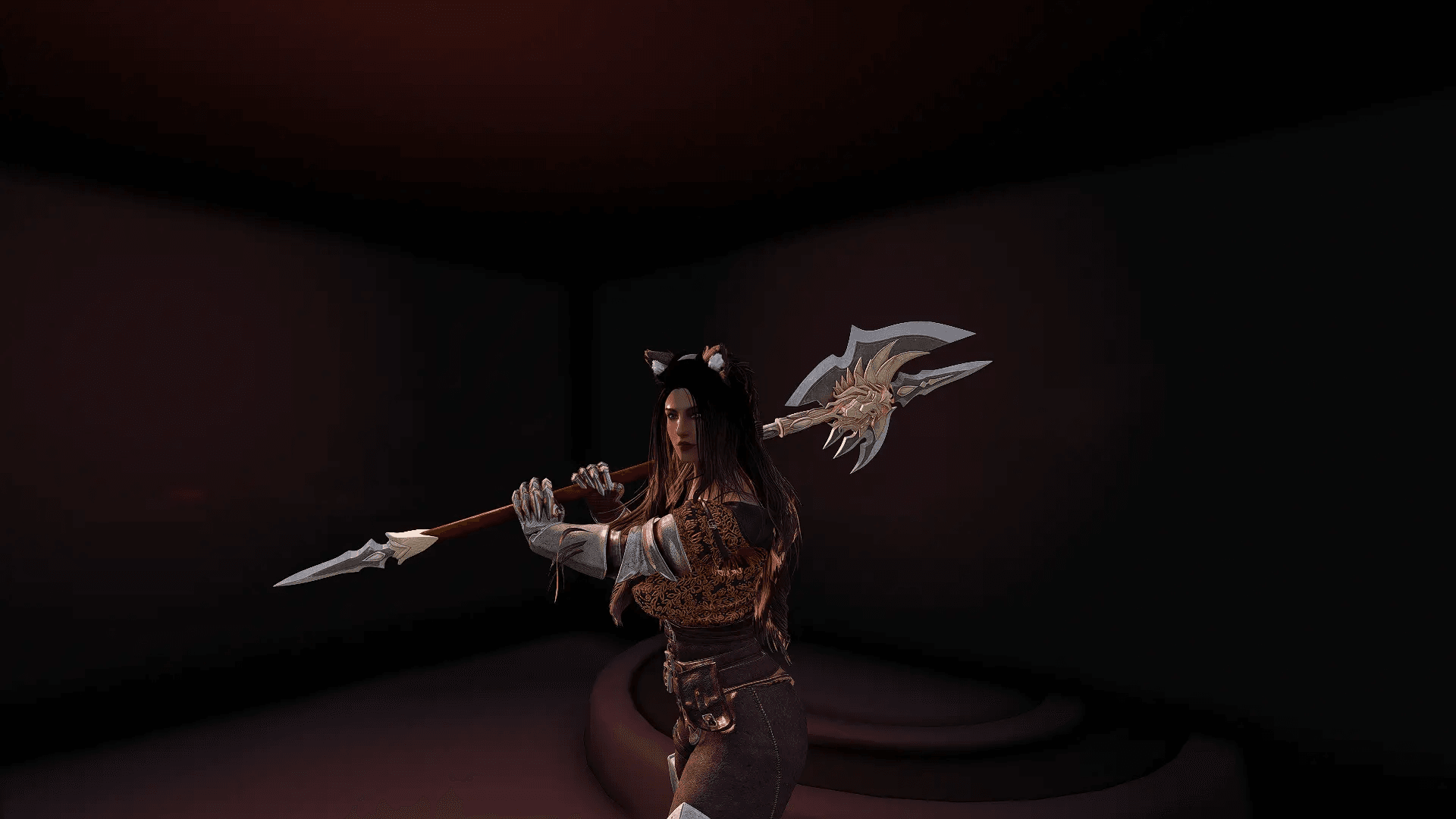 Lion Halberd LE mod for Skyrim
