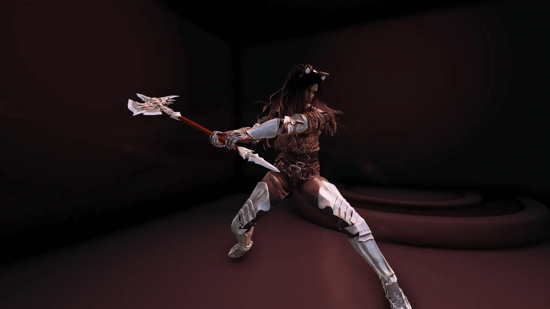 Lion Halberd LE mod for Skyrim