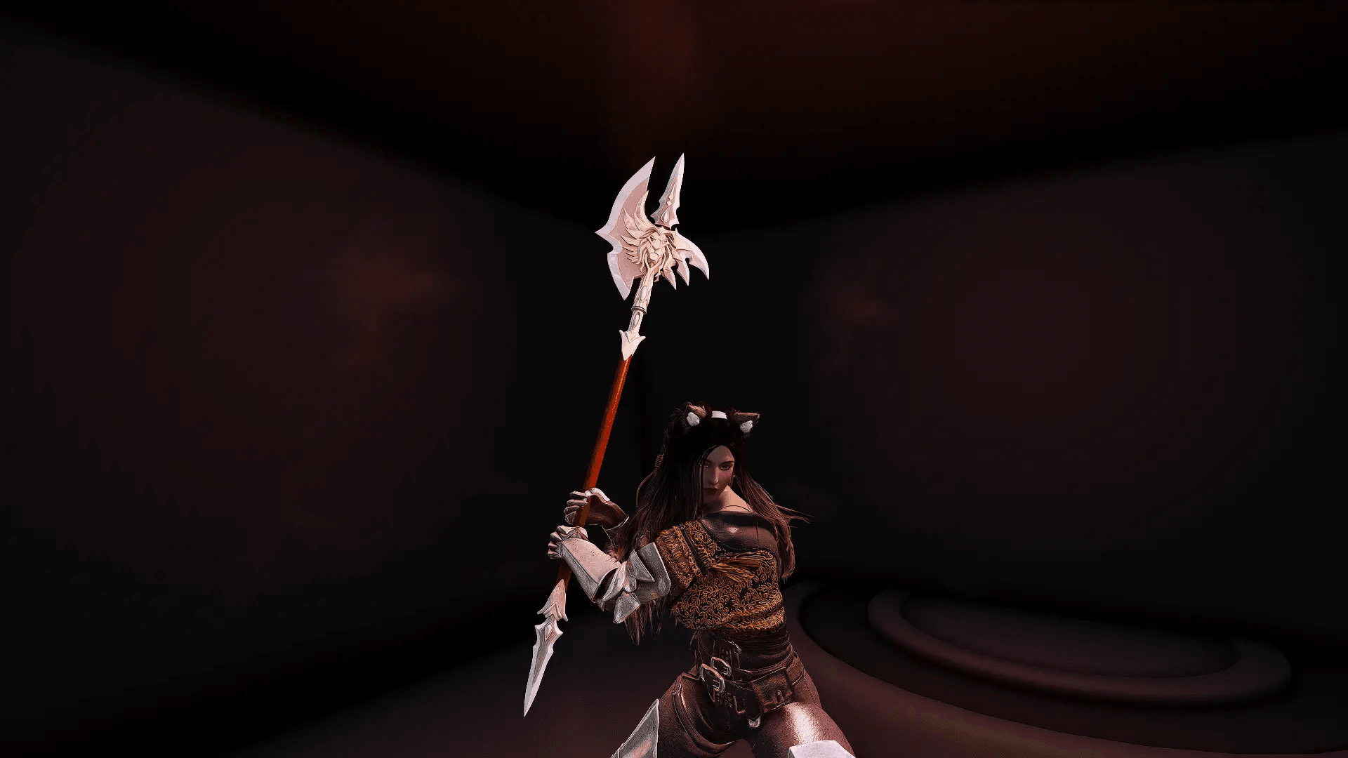 Lion Halberd LE mod for Skyrim