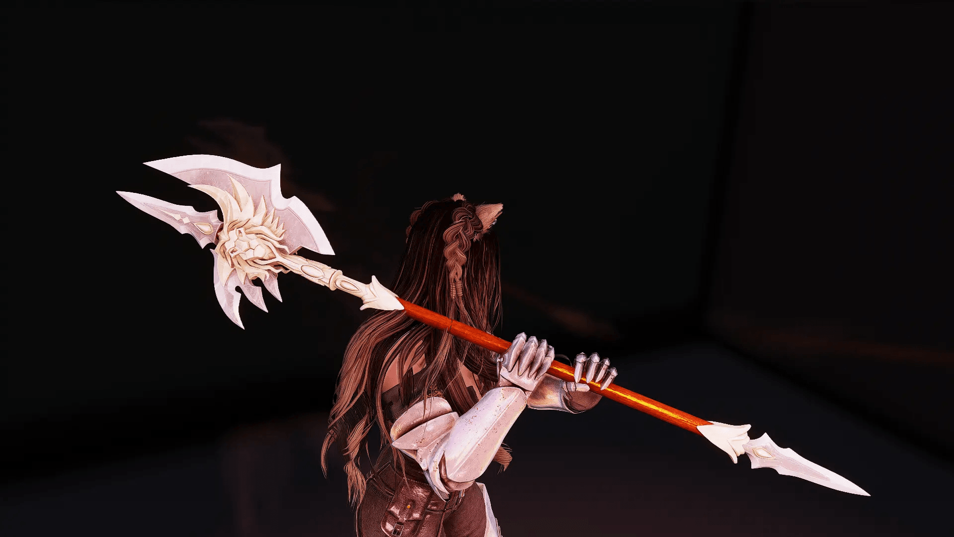 Lion Halberd SE mod for The Elder Scrolls V: Skyrim Special Edition