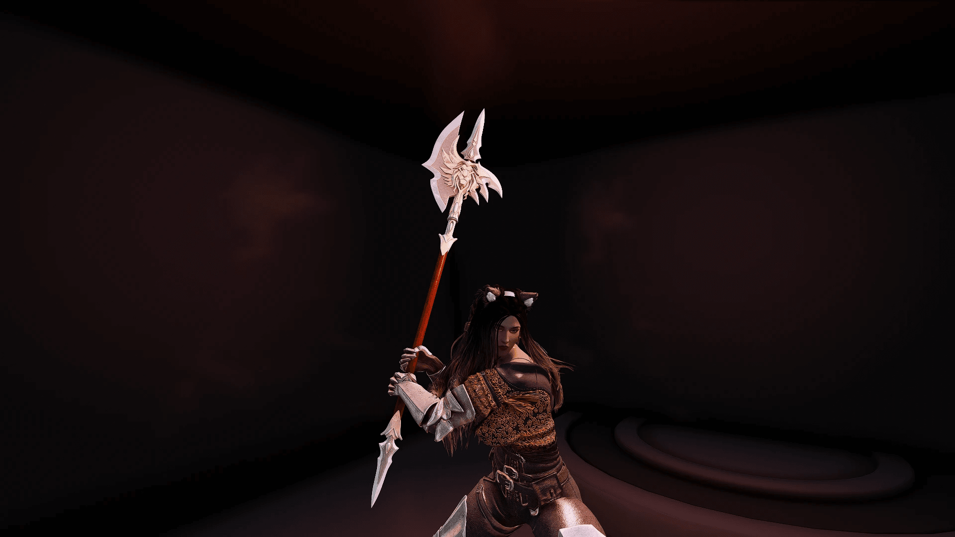 Lion Halberd SE mod for The Elder Scrolls V: Skyrim Special Edition