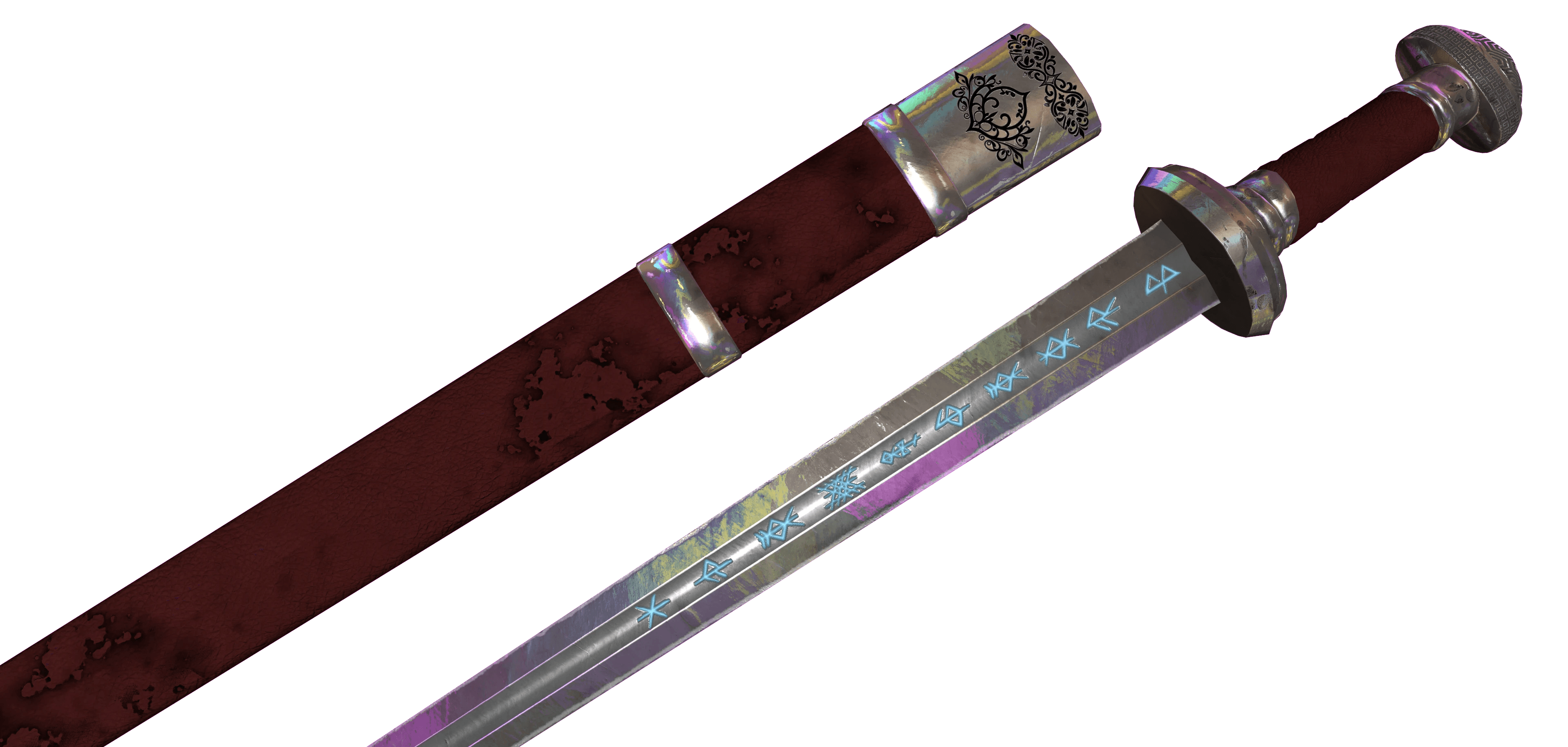 Magic Nord Sword mod for The Elder Scrolls V: Skyrim Special Edition