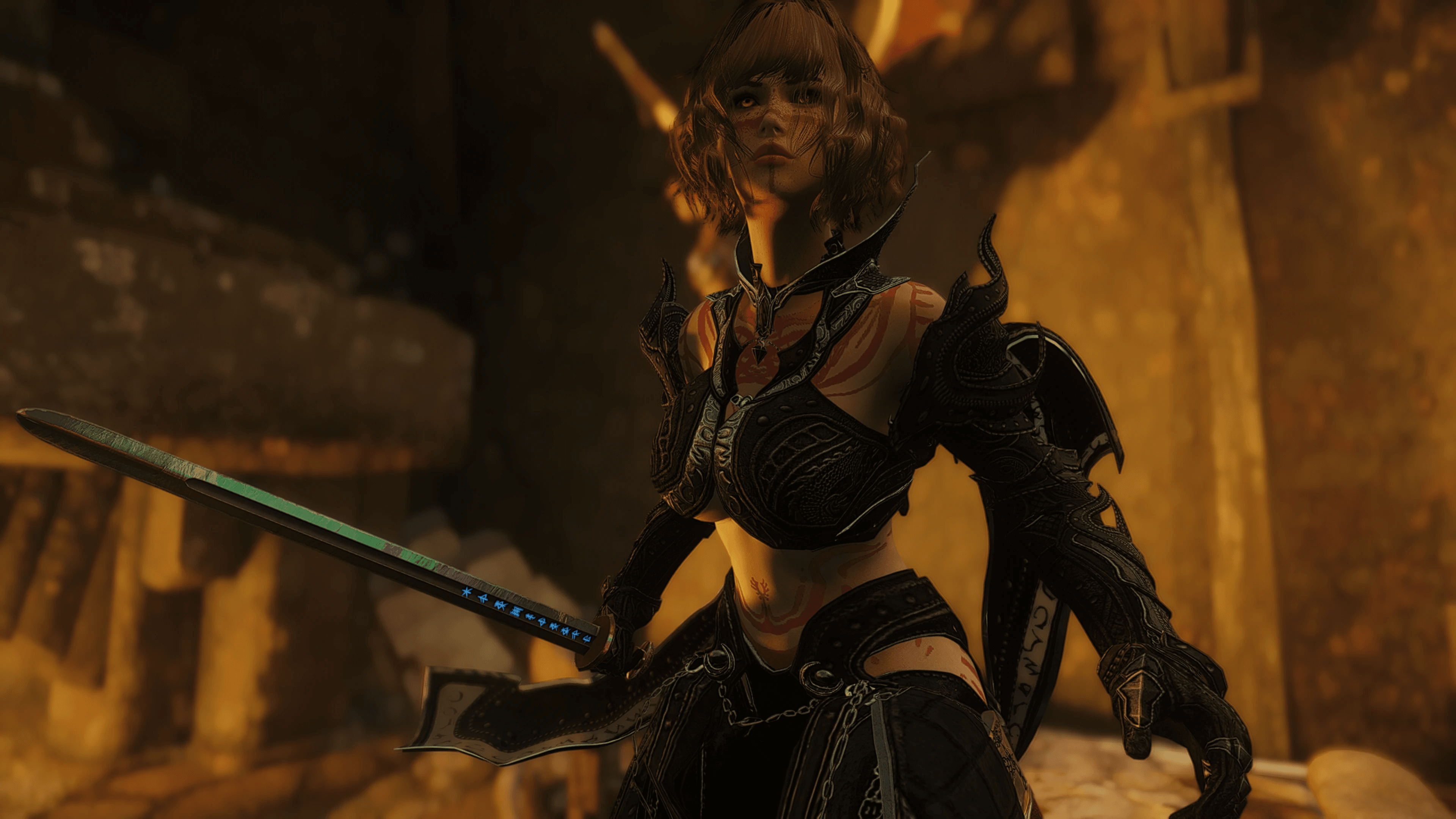 Magic Nord Sword mod for The Elder Scrolls V: Skyrim Special Edition