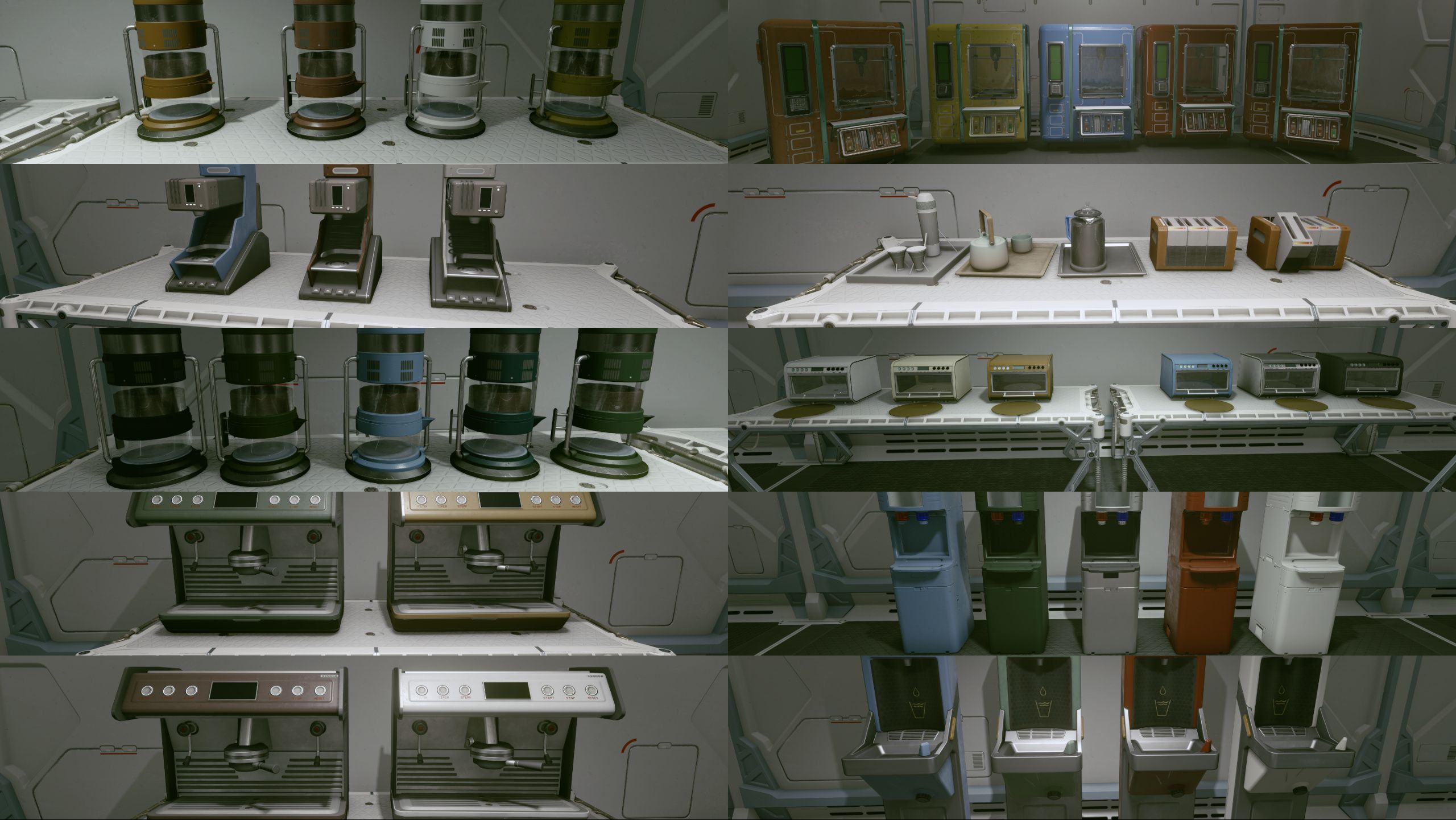 Nem's Outpost Food and Drink Objects mod for Starfield