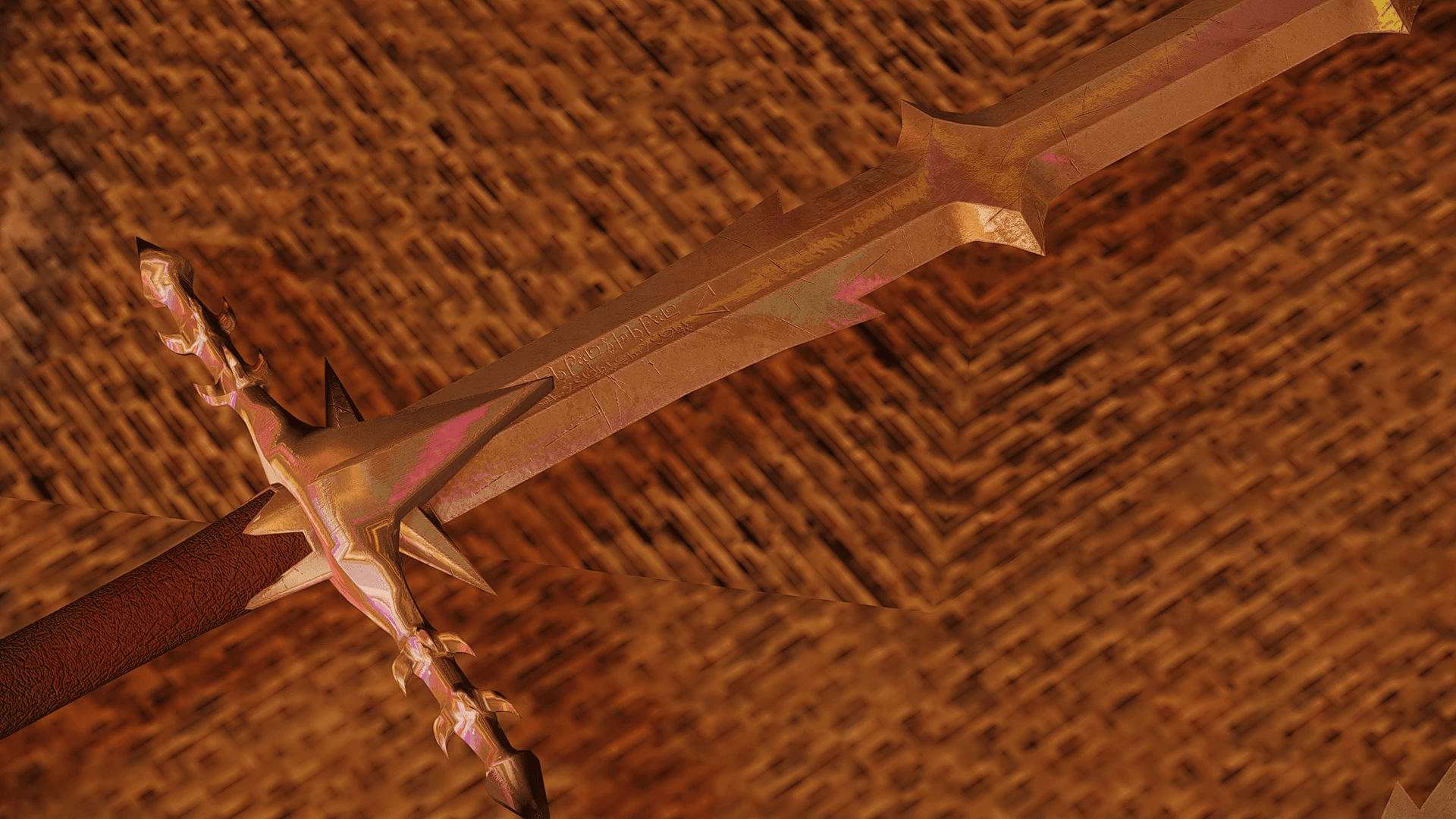 Nazgul Greatsword mod for The Elder Scrolls V: Skyrim Special Edition