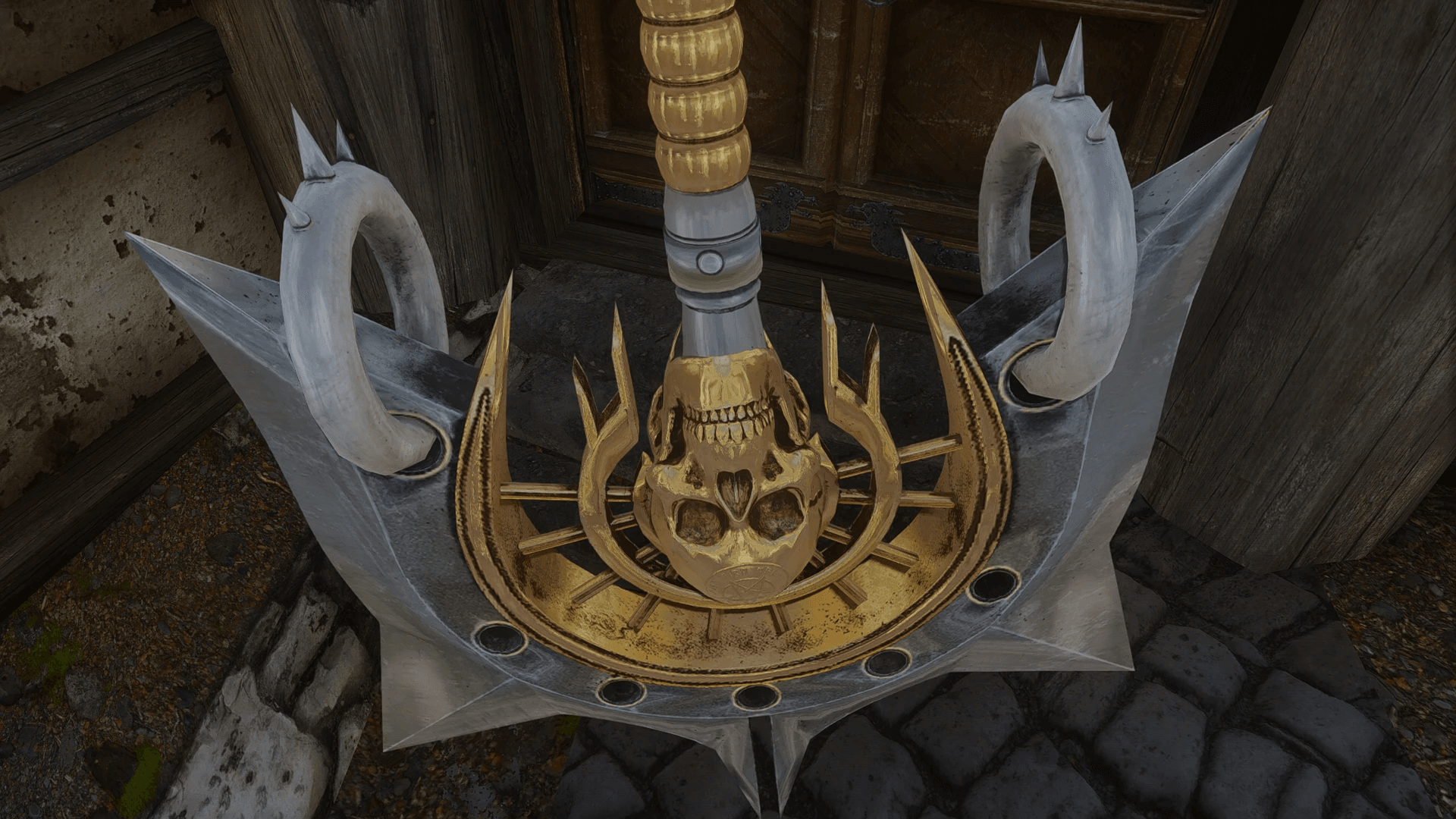 Necromancer's Battle Axe mod for The Elder Scrolls V: Skyrim Special Edition