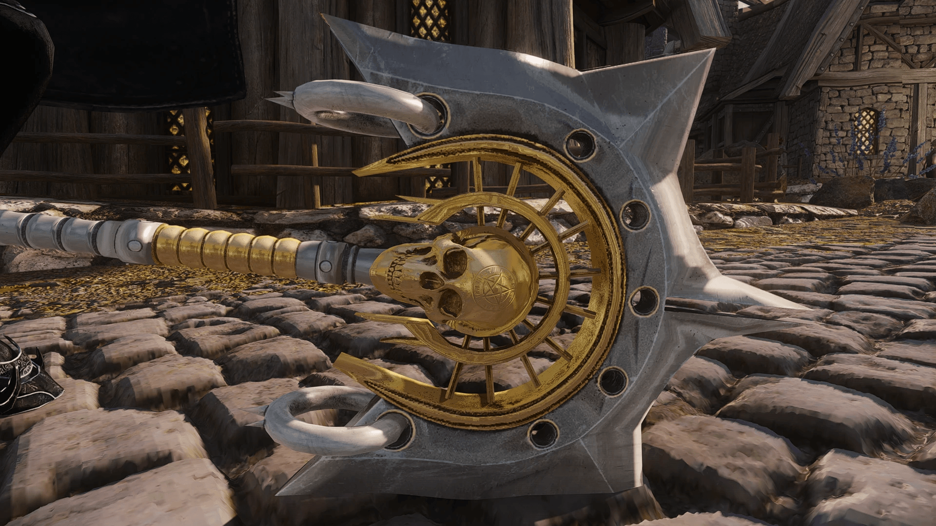 Necromancer's Battle Axe mod for The Elder Scrolls V: Skyrim Special Edition