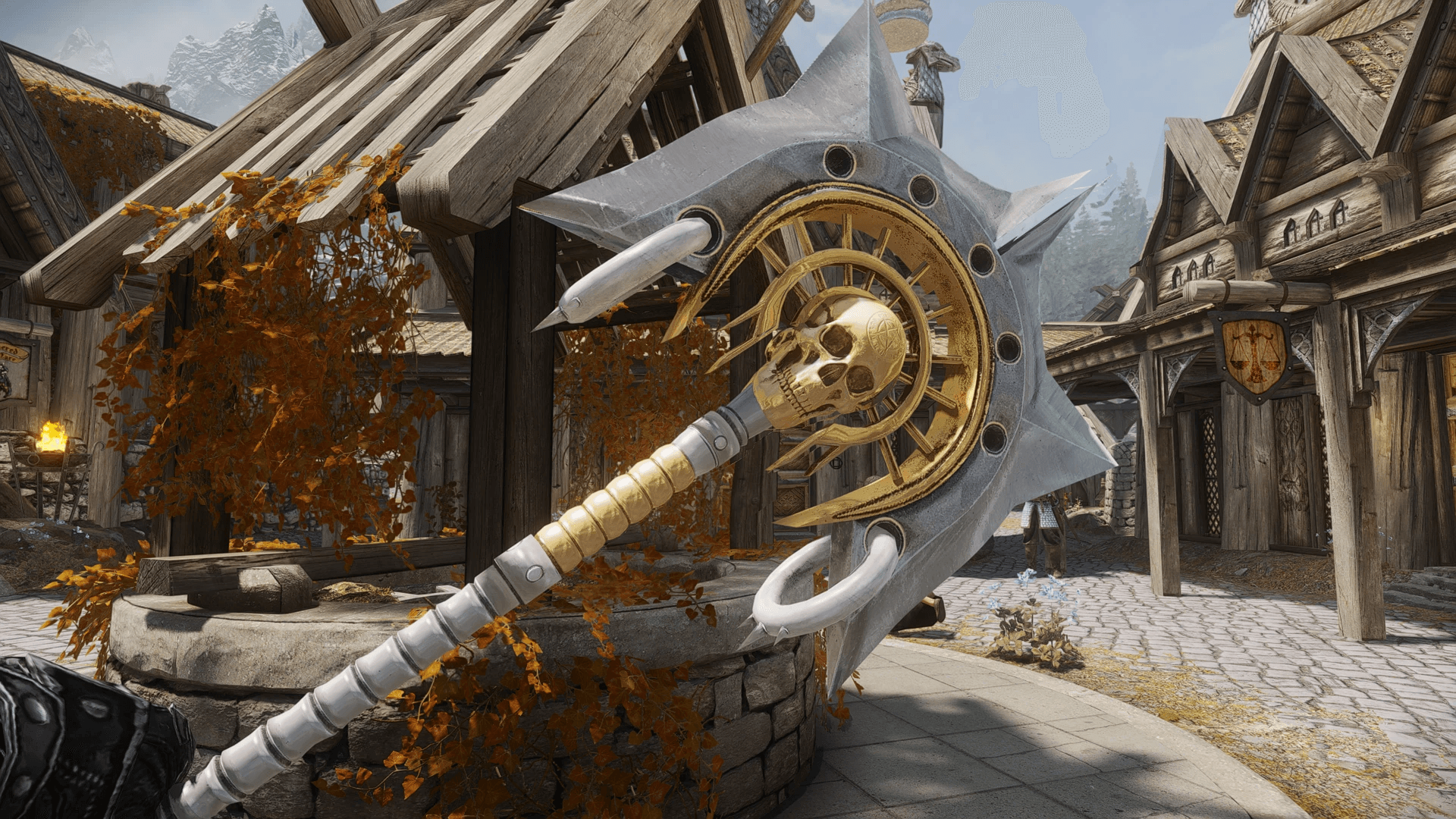 Necromancer's Battle Axe mod for The Elder Scrolls V: Skyrim Special Edition