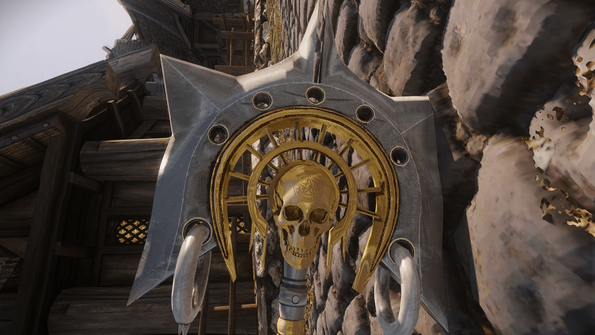 Necromancer's Battle Axe mod for The Elder Scrolls V: Skyrim Special Edition