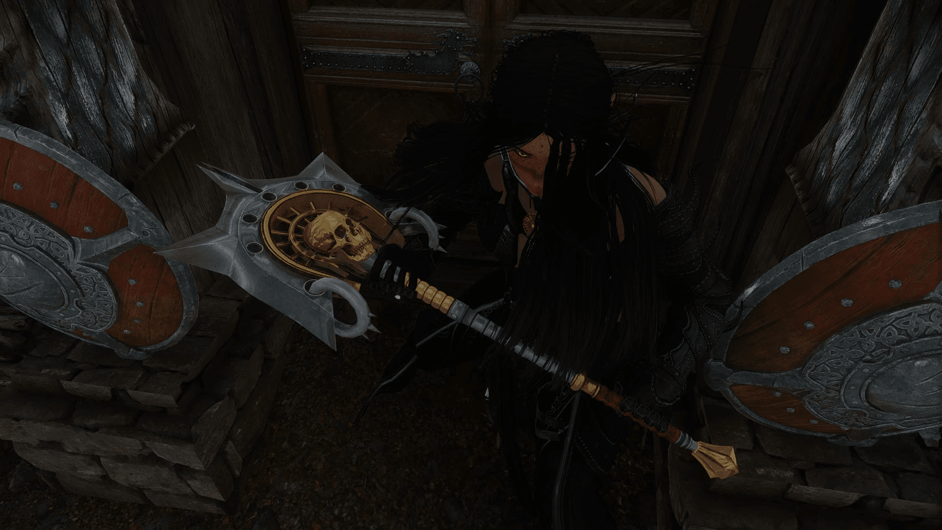 Necromancer's Battle Axe mod for The Elder Scrolls V: Skyrim Special Edition