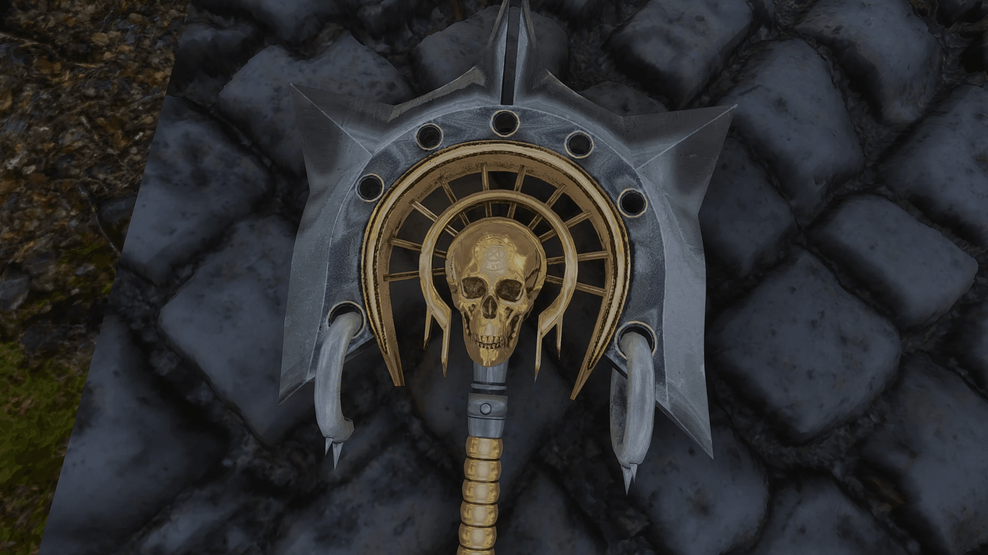 Necromancer's Battle Axe mod for The Elder Scrolls V: Skyrim Special Edition