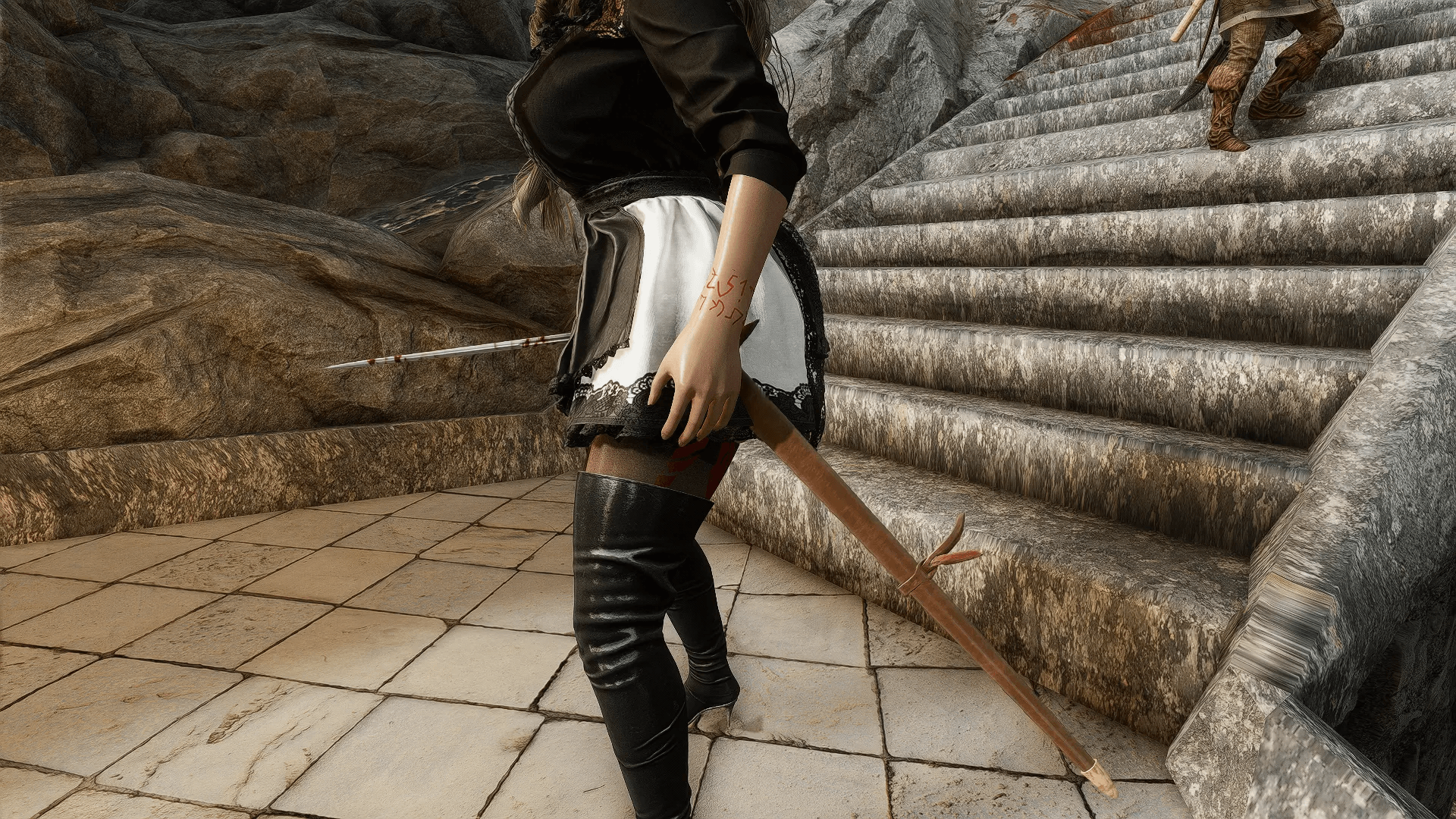 Needle mod for The Elder Scrolls V: Skyrim Special Edition