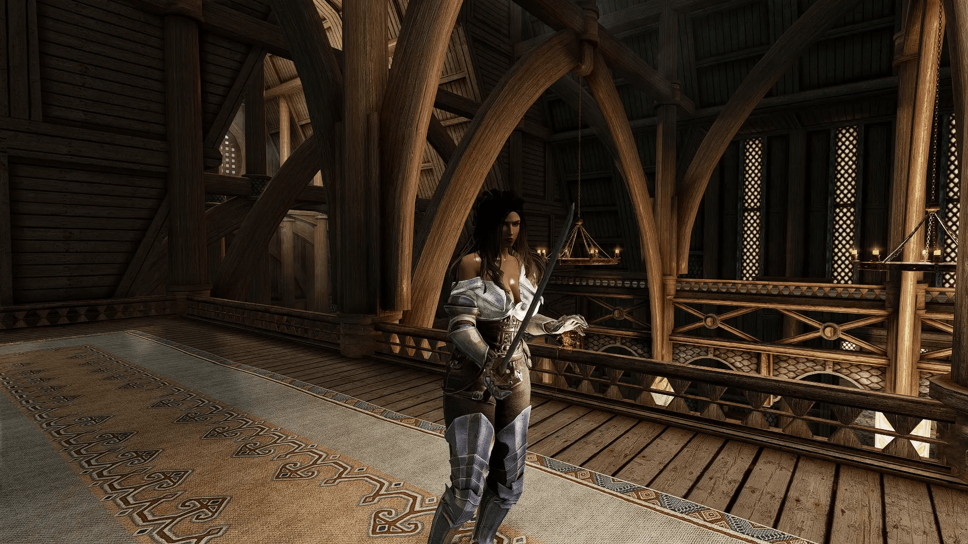 NekoTamashi katana mod for The Elder Scrolls V: Skyrim Special Edition