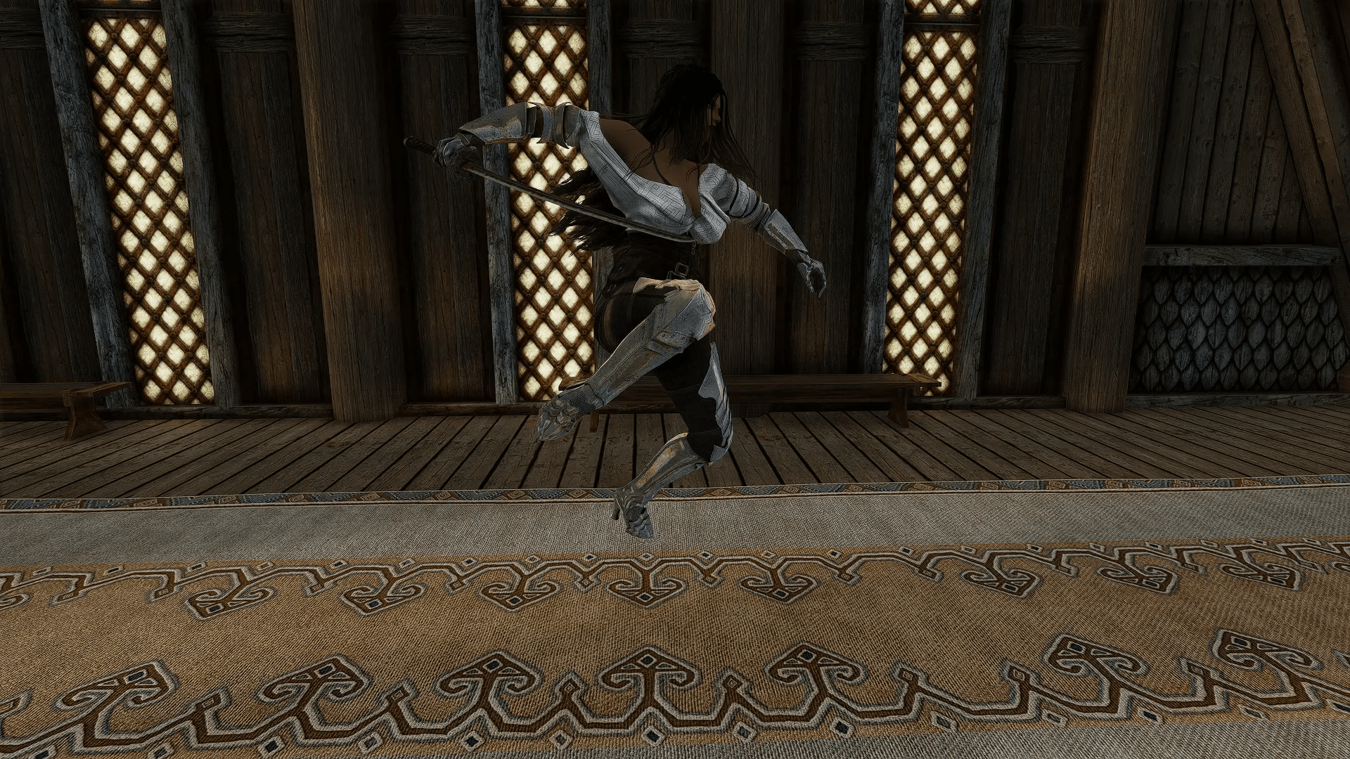 NekoTamashi katana mod for The Elder Scrolls V: Skyrim Special Edition