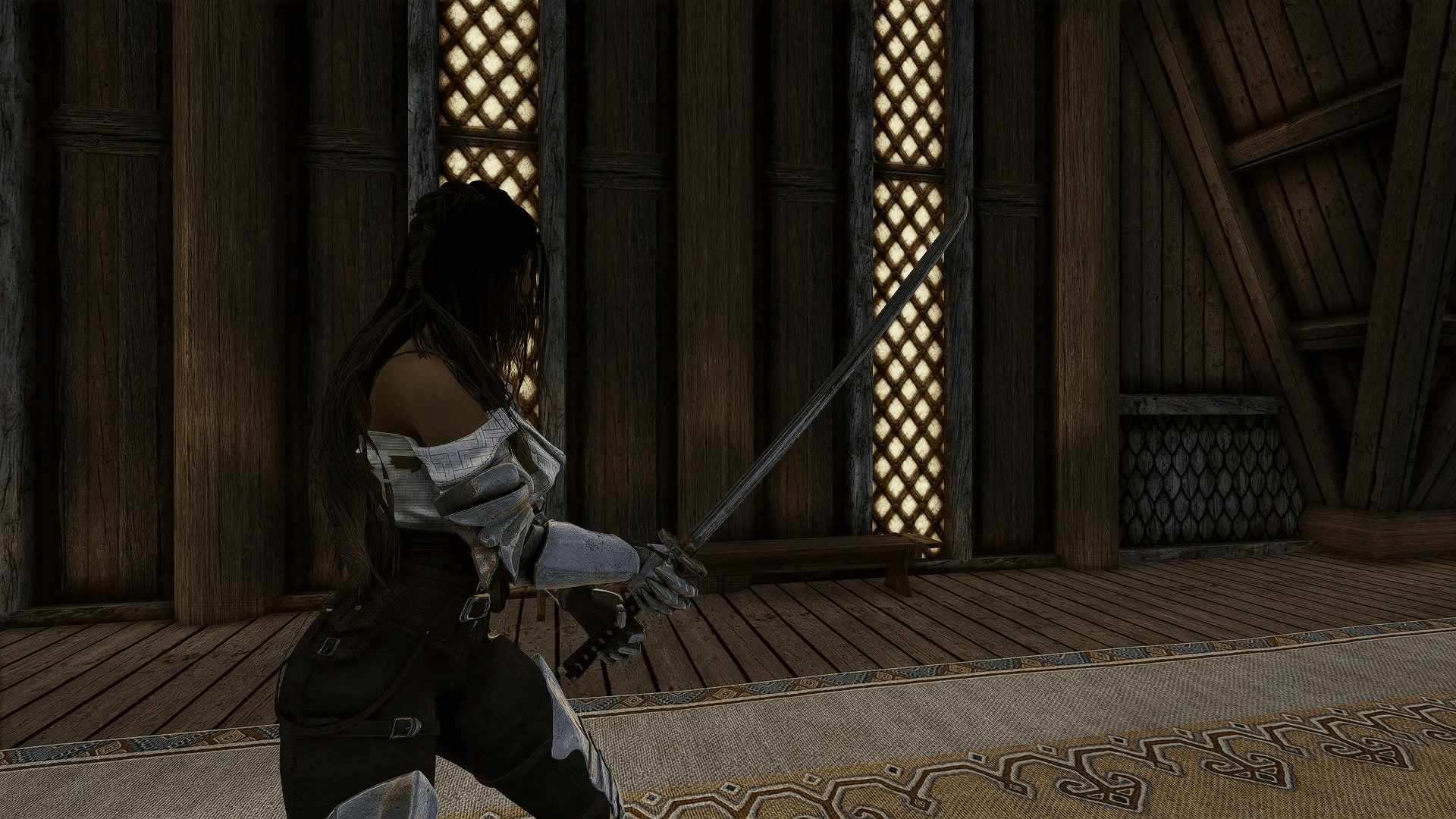 NekoTamashi katana mod for The Elder Scrolls V: Skyrim Special Edition