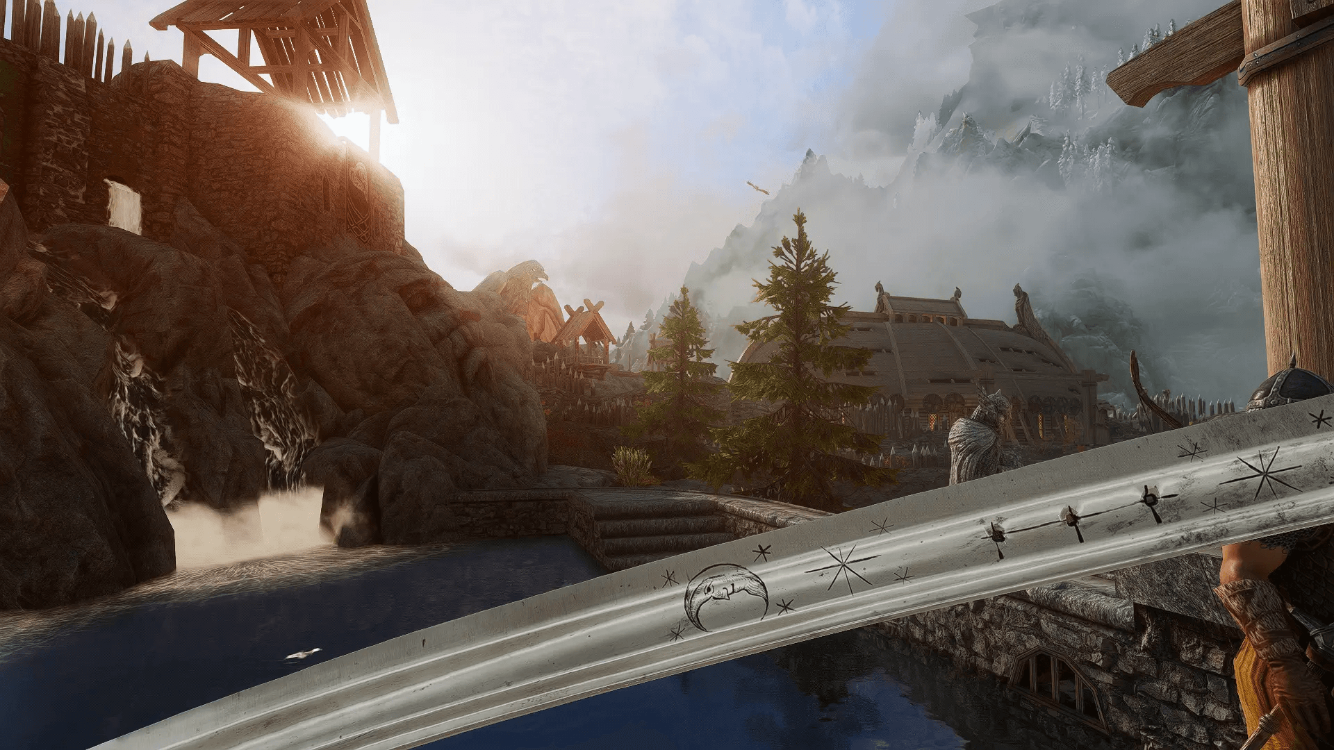 Old Officer's SaberSE mod for The Elder Scrolls V: Skyrim Special Edition