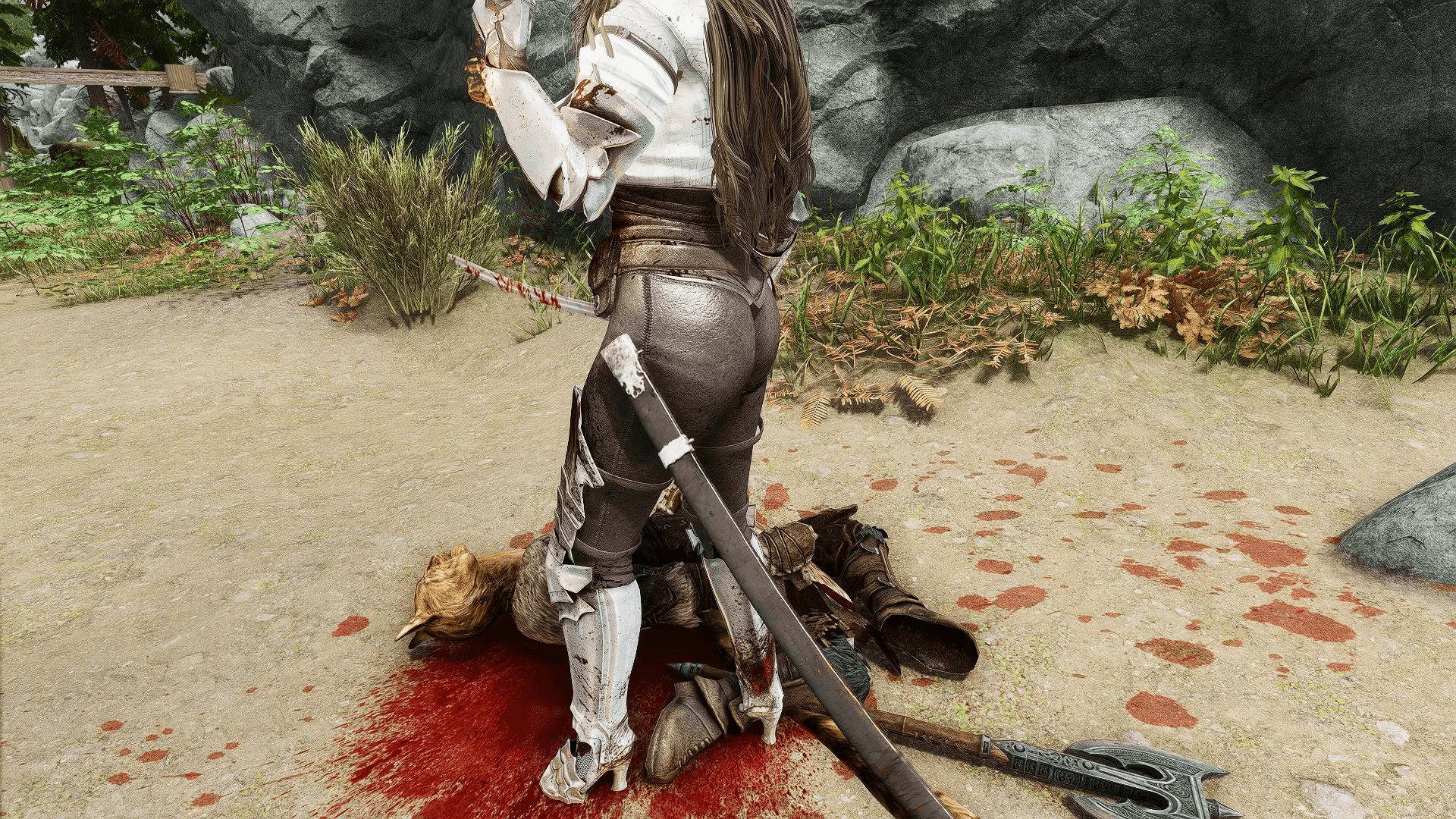 Old Officer's SaberSE mod for The Elder Scrolls V: Skyrim Special Edition