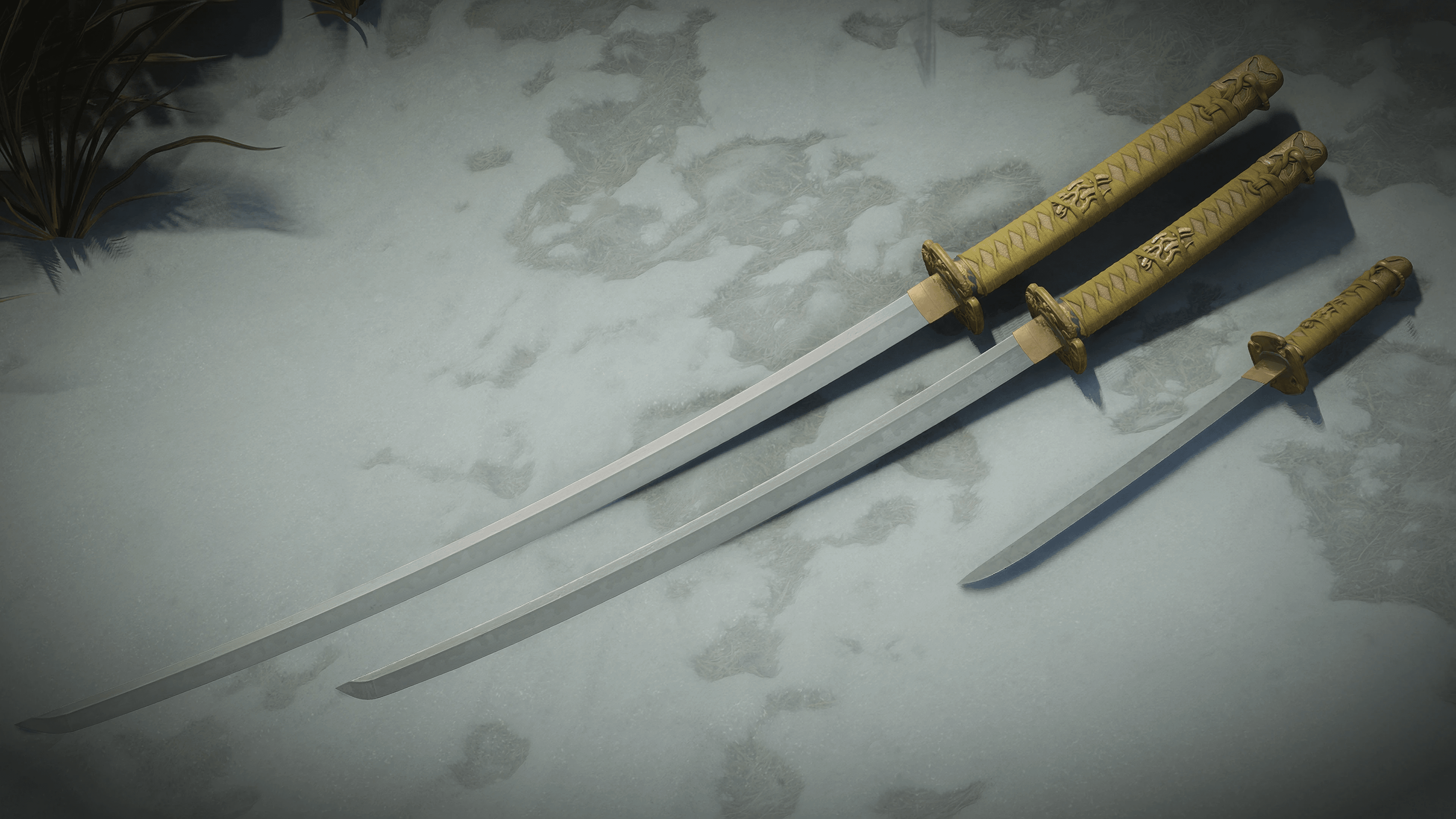 Peony Crest Katana mod for The Elder Scrolls V: Skyrim Special Edition