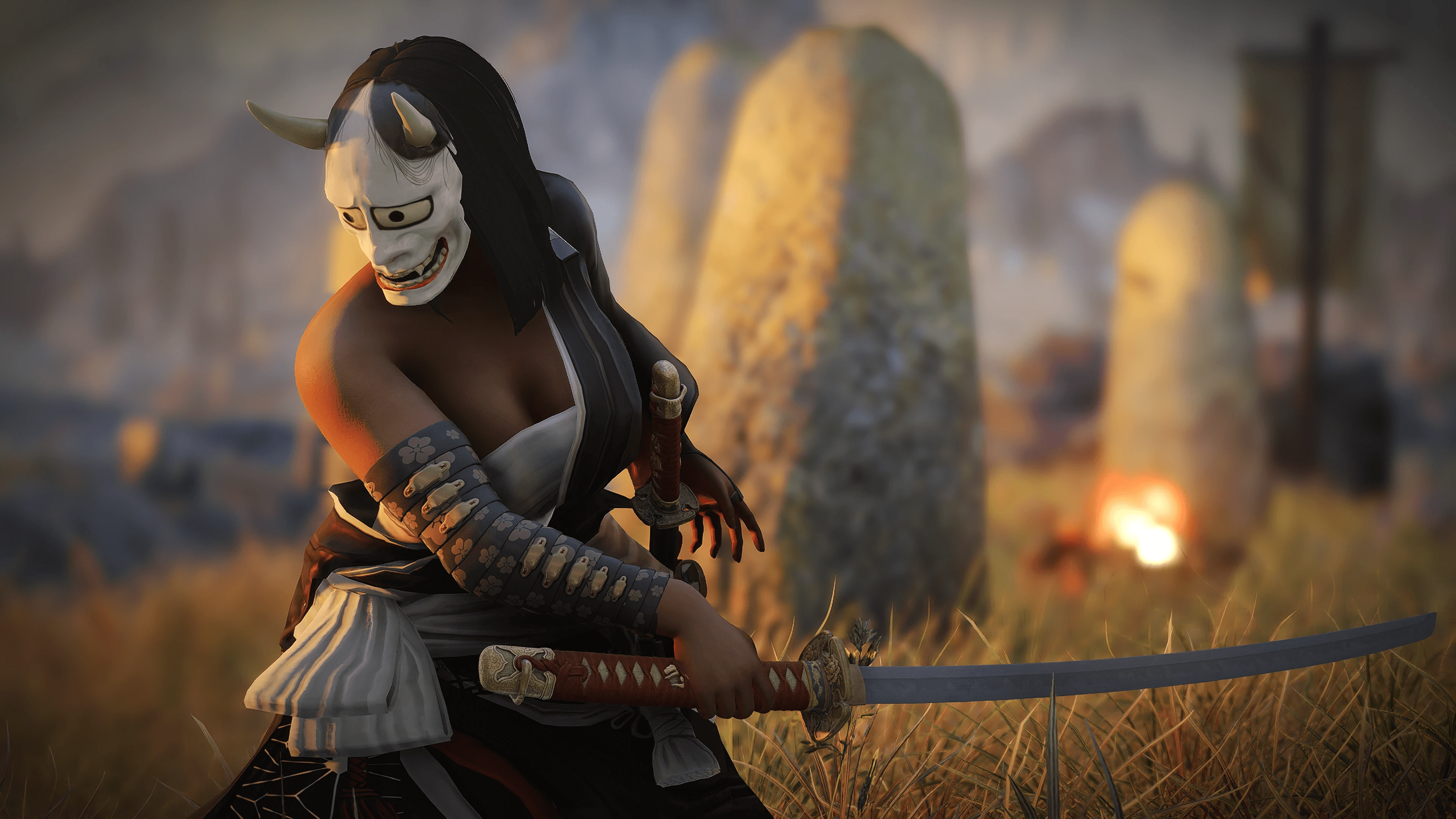 Peony Crest Katana mod for The Elder Scrolls V: Skyrim Special Edition