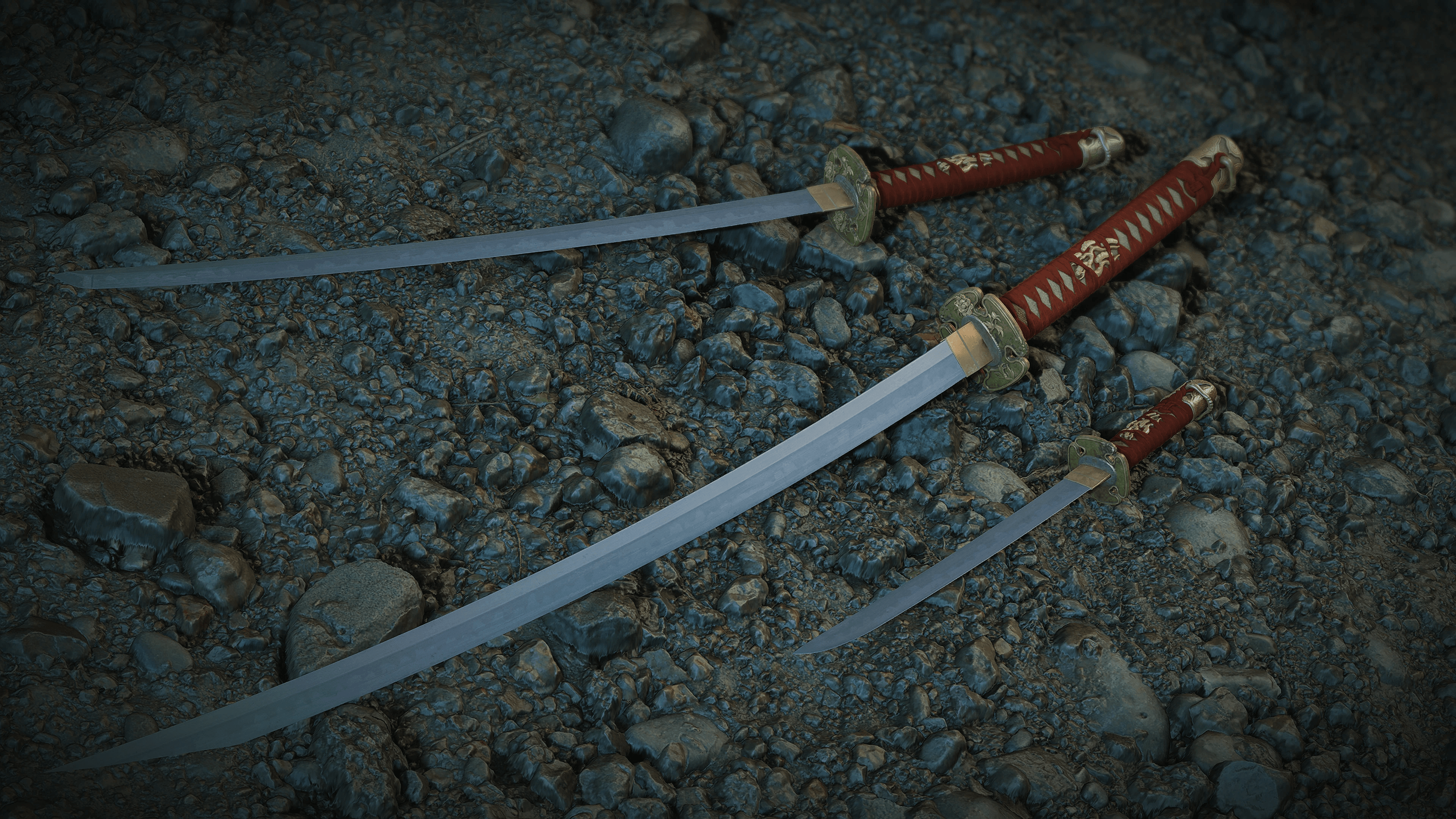 Peony Crest Katana mod for The Elder Scrolls V: Skyrim Special Edition