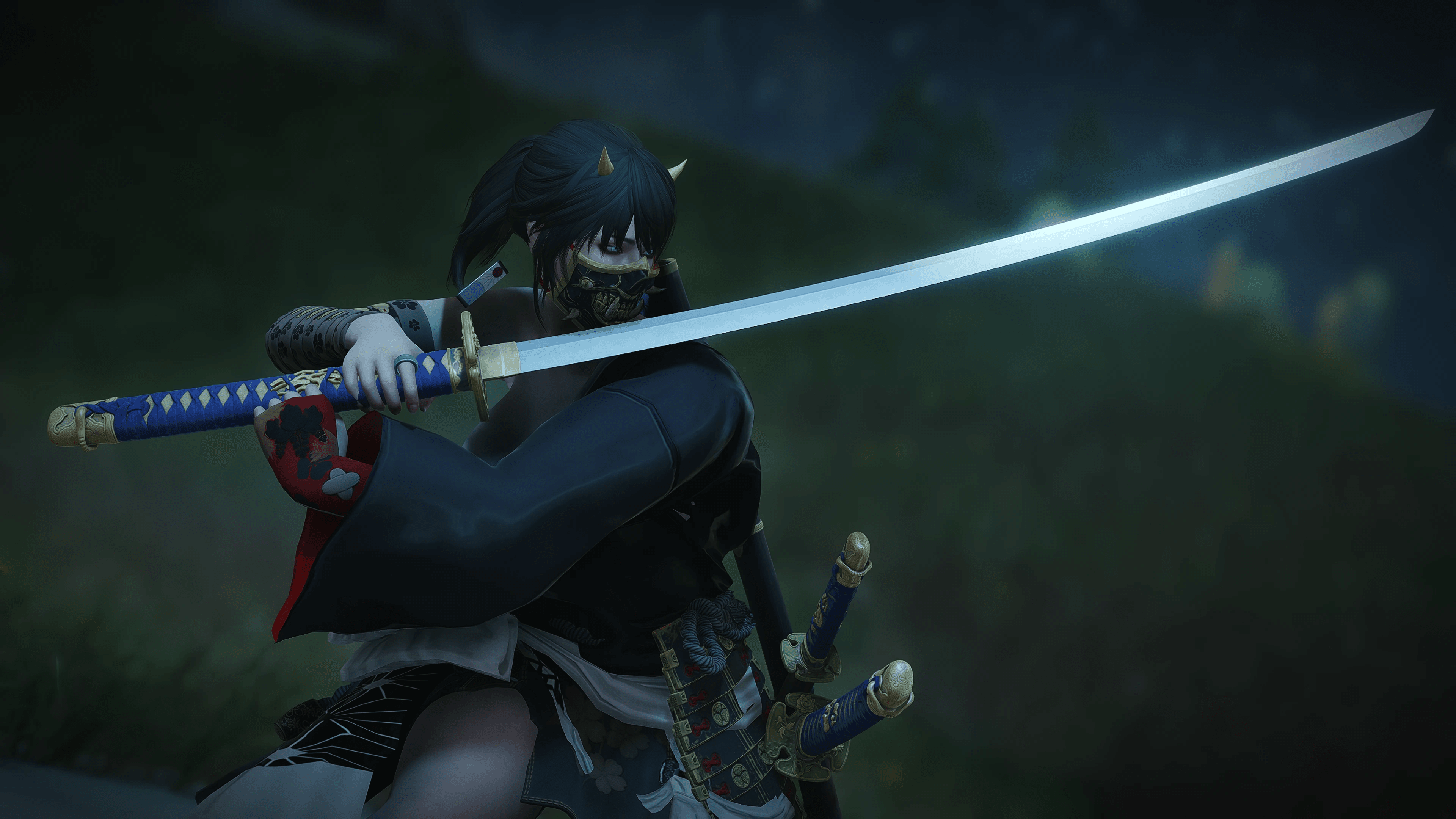 Peony Crest Katana mod for The Elder Scrolls V: Skyrim Special Edition